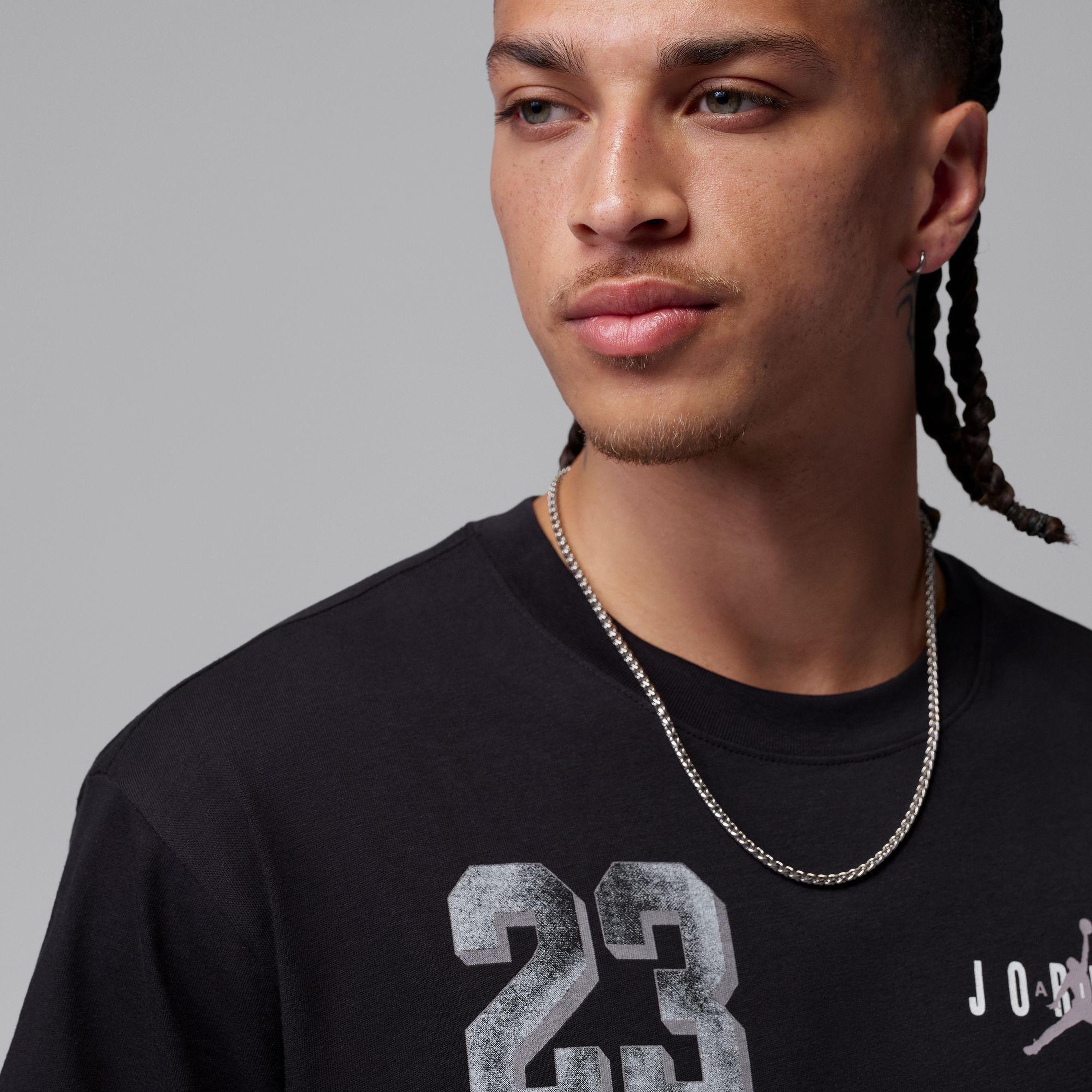 Jordan Brooklyn Graphic Erkek Siyah T-Shirt