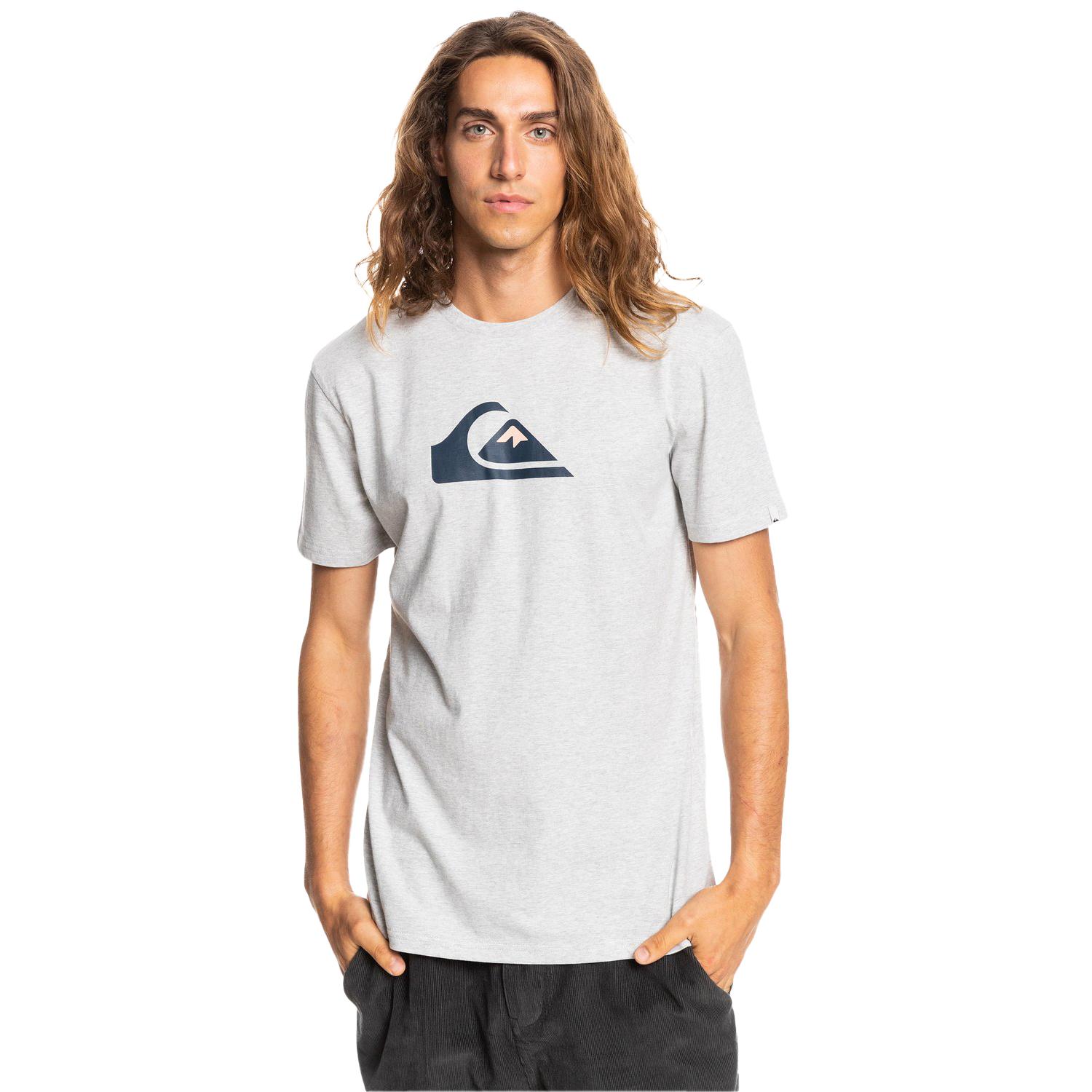 Quiksilver Complogo Erkek Gri Tişört