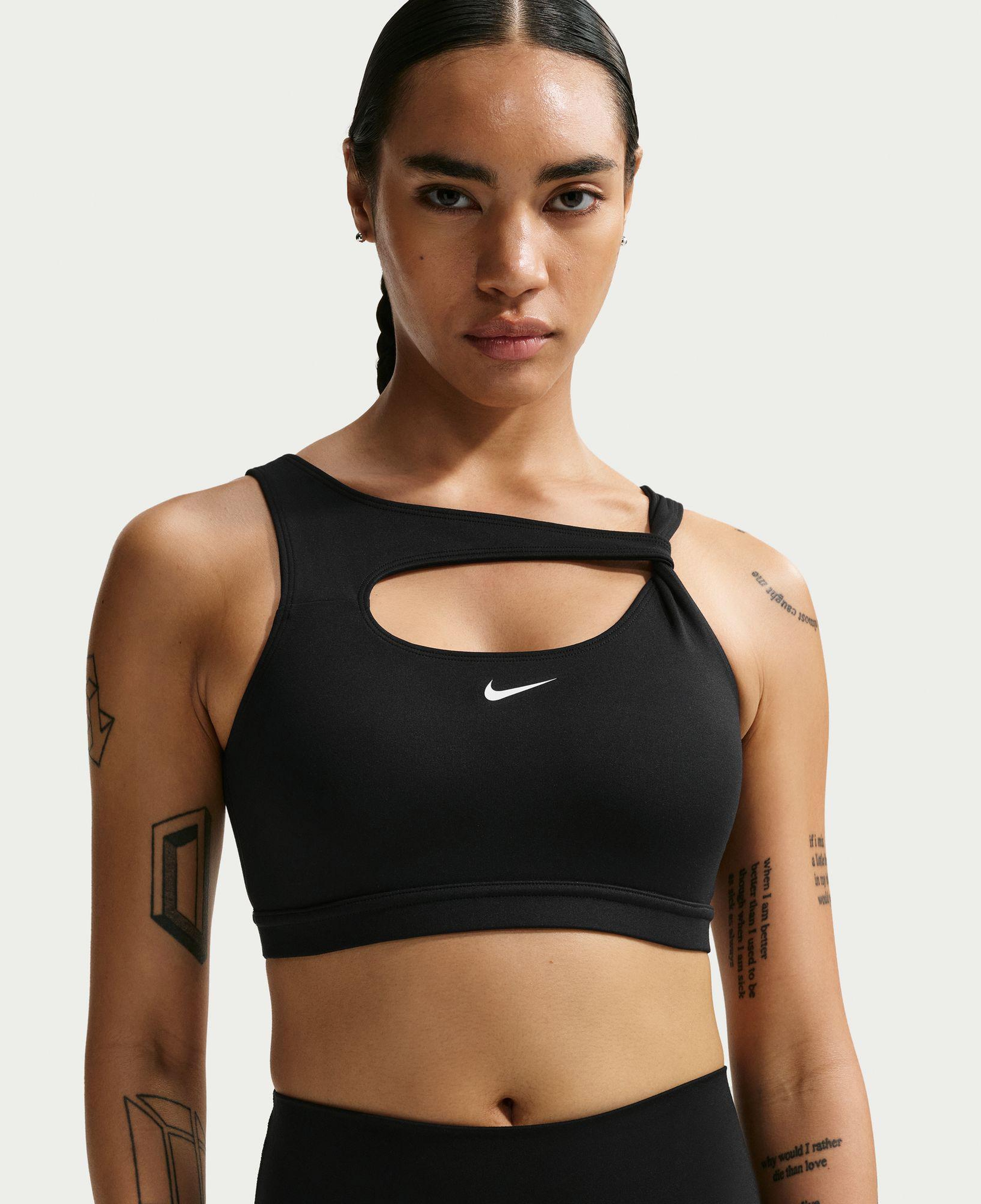 Nike One Medium Support Padded Kadın Siyah Bra