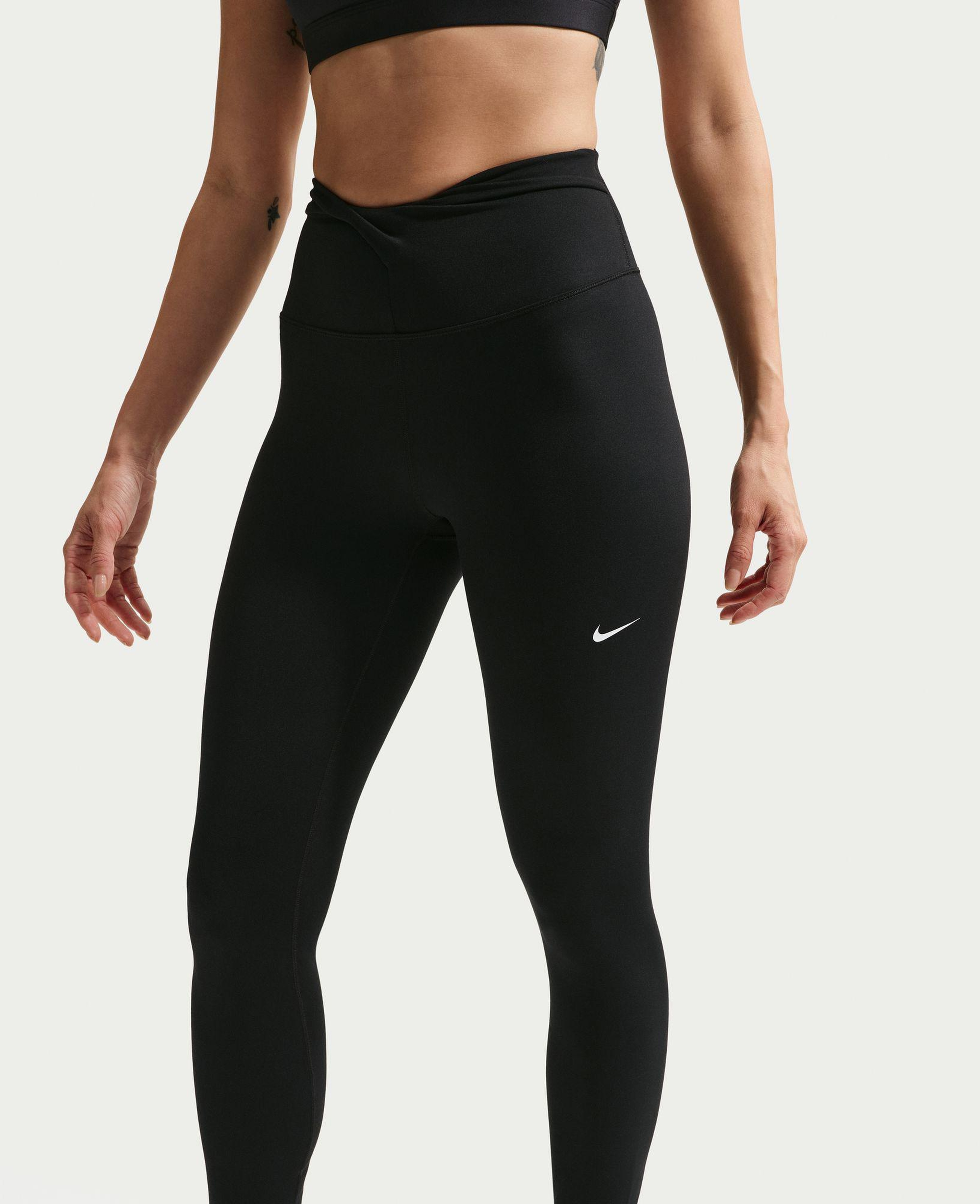 Nike Dri-Fit One High Rise 7/8 Tight Kadın Siyah Tayt