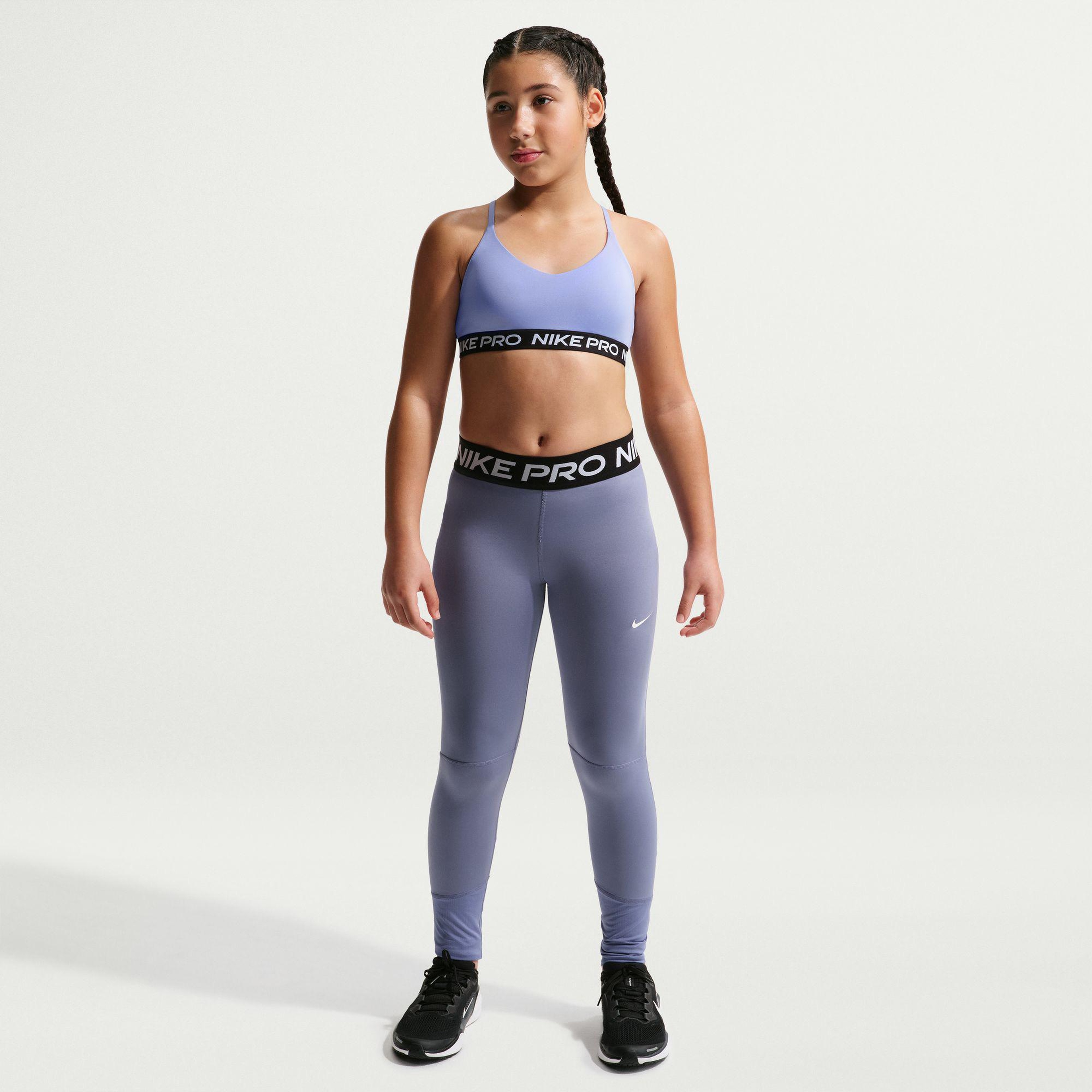 Nike Pro Indy Çocuk Lila Bra