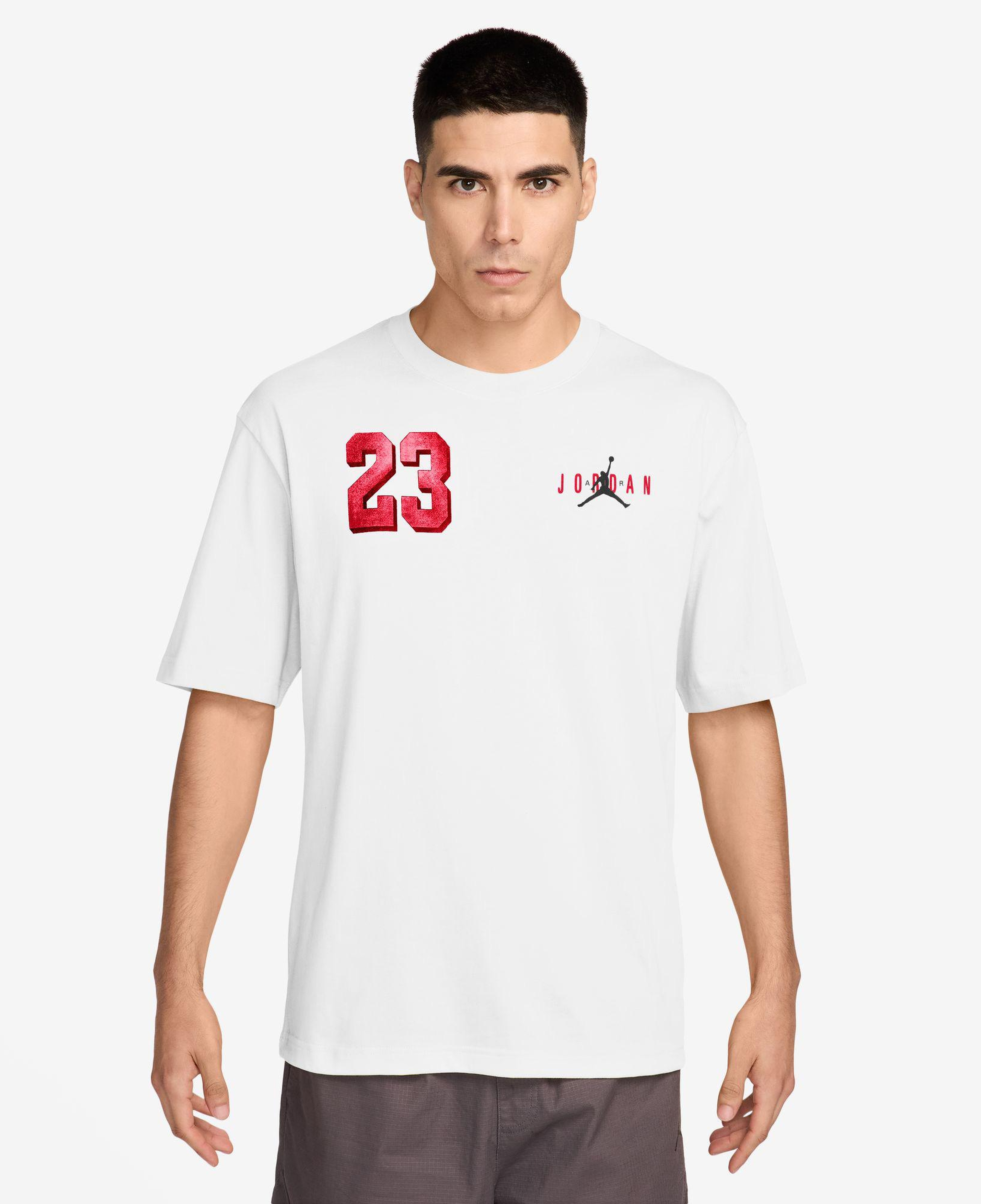 Jordan Brooklyn Graphic Erkek Beyaz T-Shirt