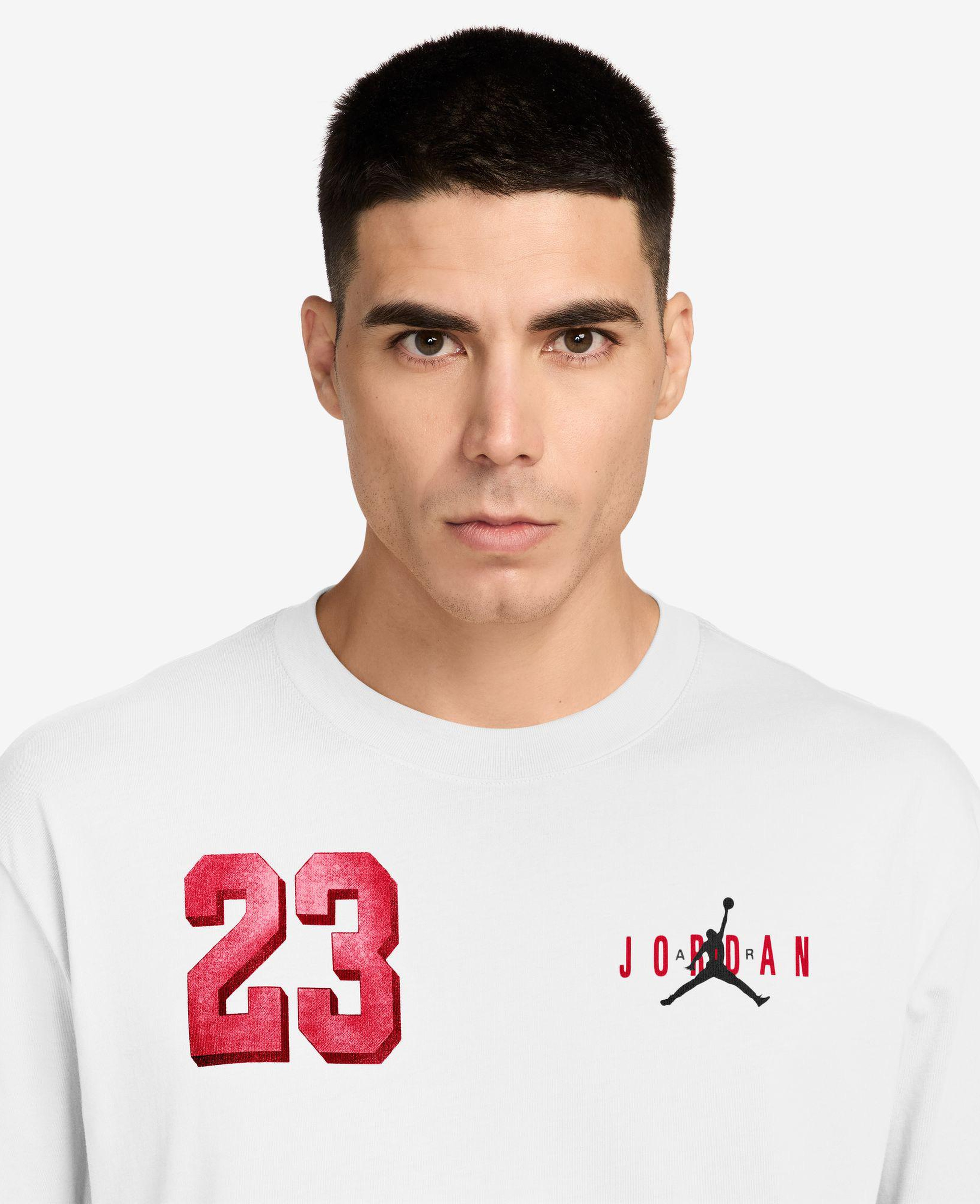 Jordan Brooklyn Graphic Erkek Beyaz T-Shirt
