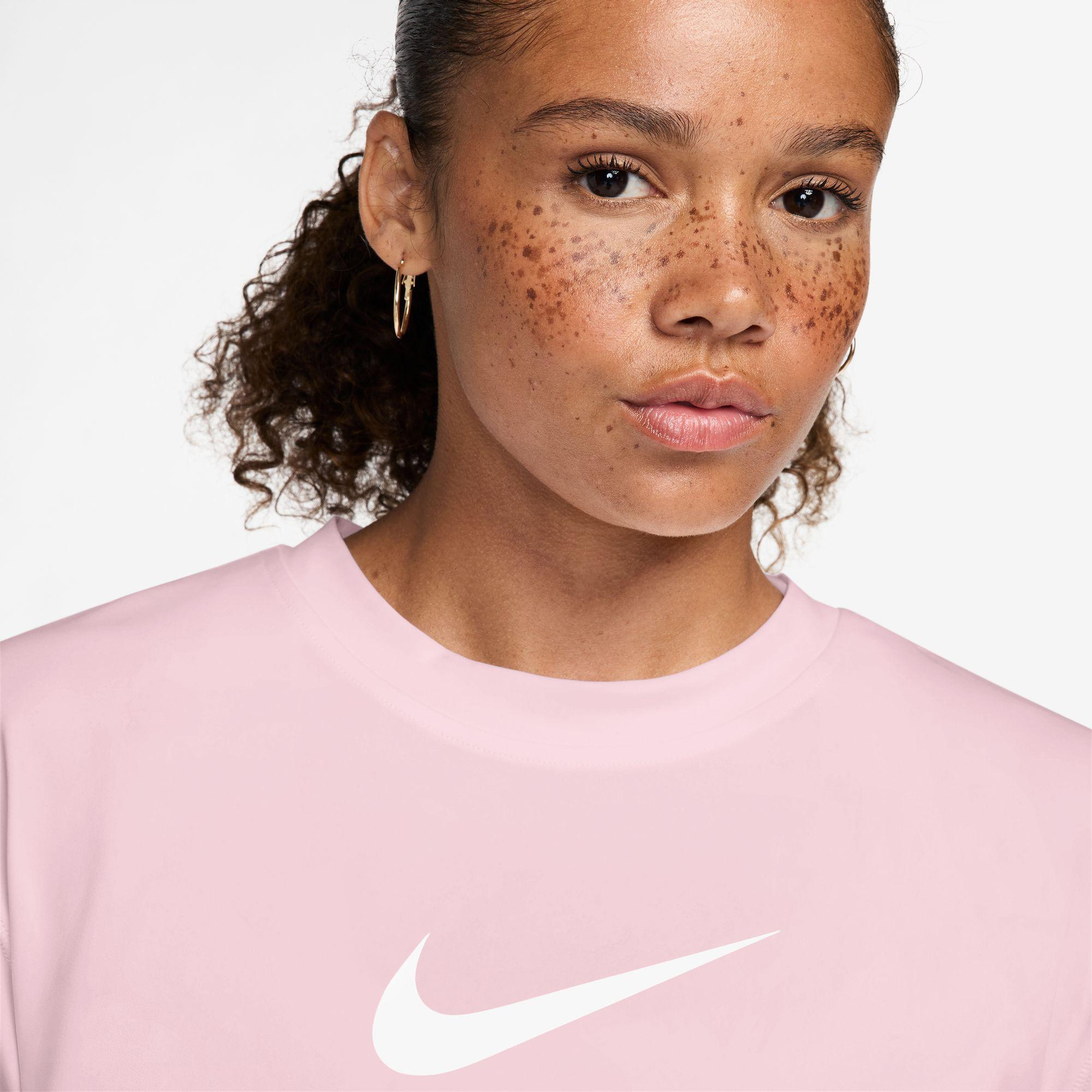 Nike Pro Dri-Fit 365 Loose Fit Kadın Pembe T-Shirt