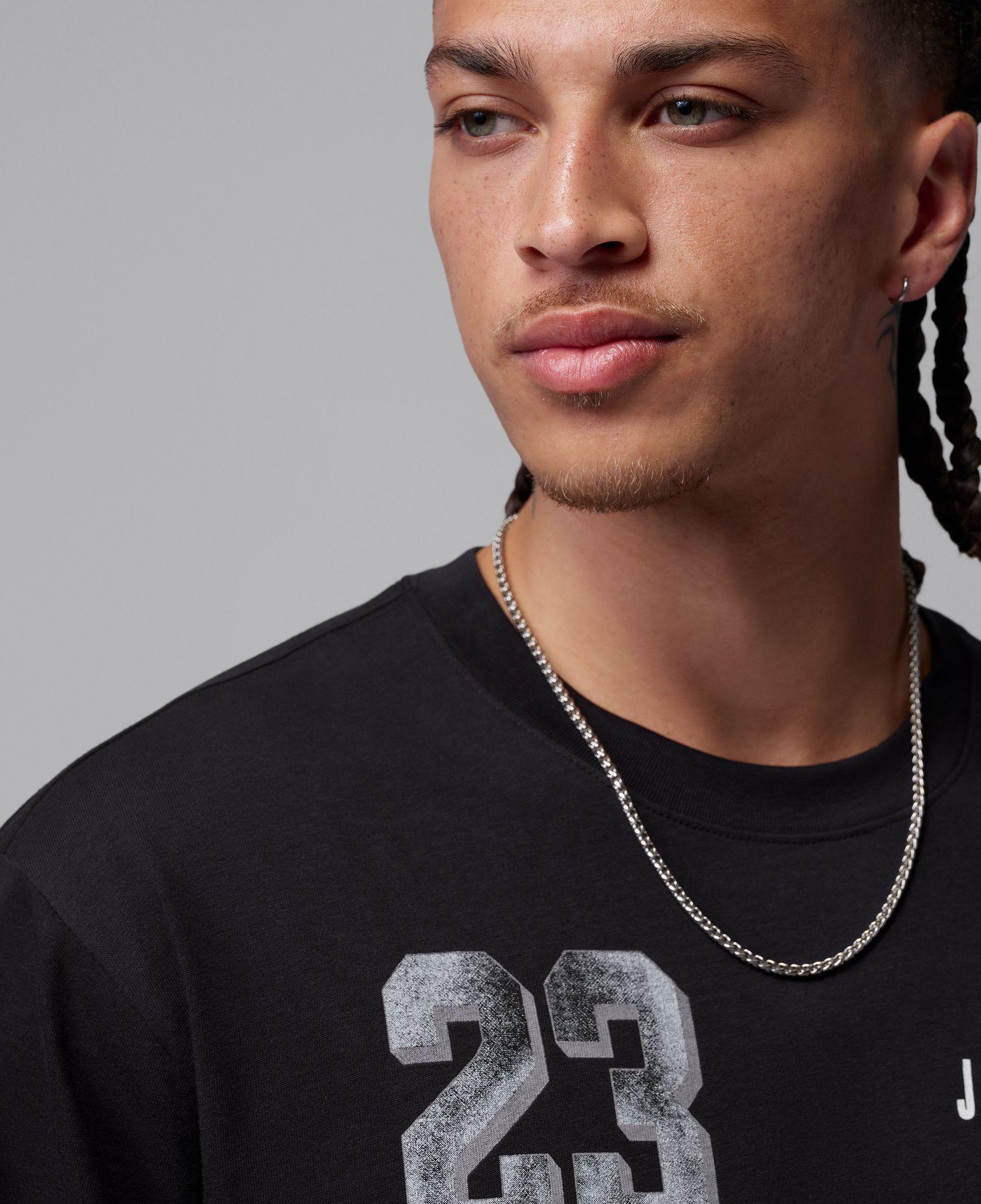 Jordan Brooklyn Graphic Erkek Siyah T-Shirt