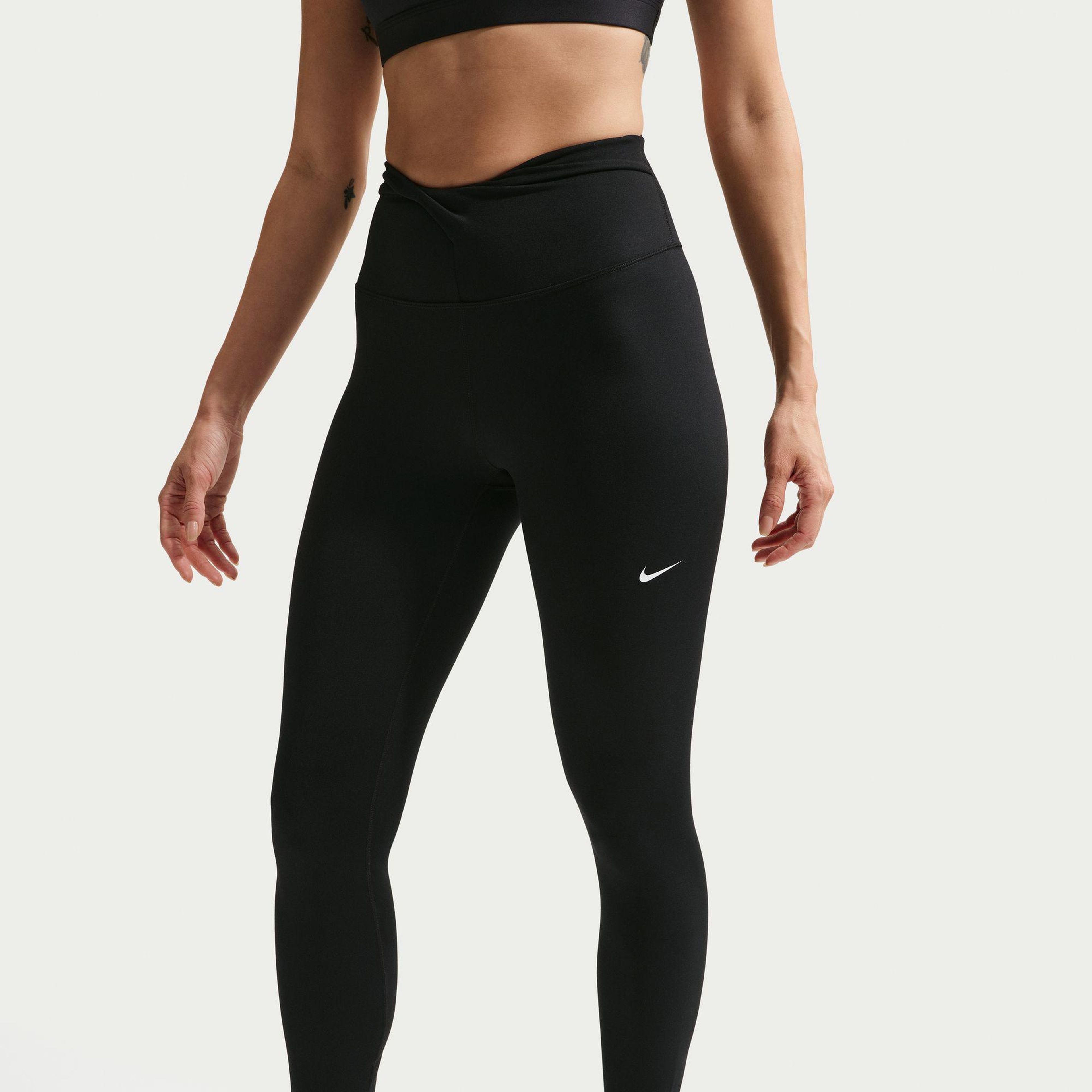 Nike Dri-Fit One High Rise 7/8 Tight Kadın Siyah Tayt