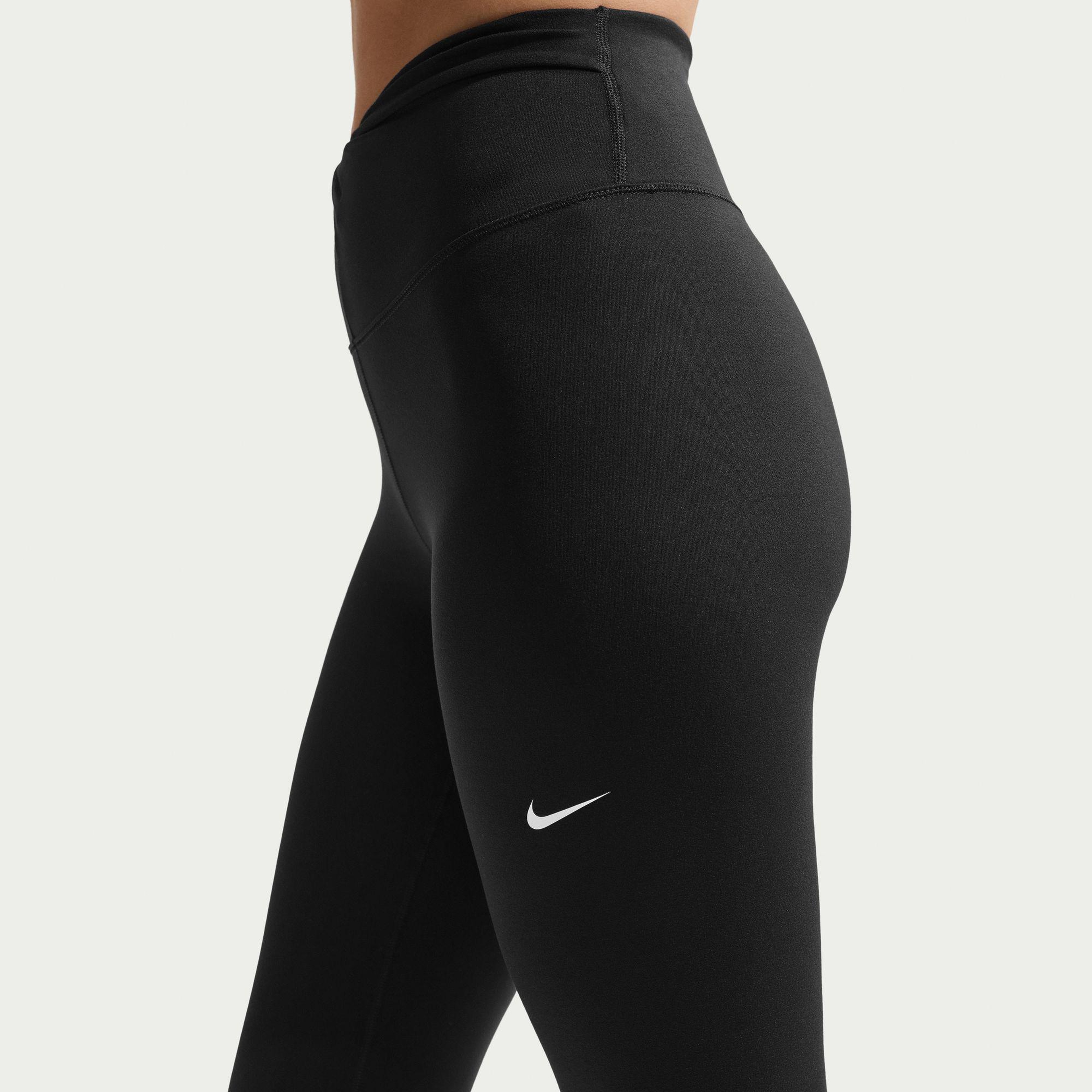 Nike Dri-Fit One High Rise 7/8 Tight Kadın Siyah Tayt