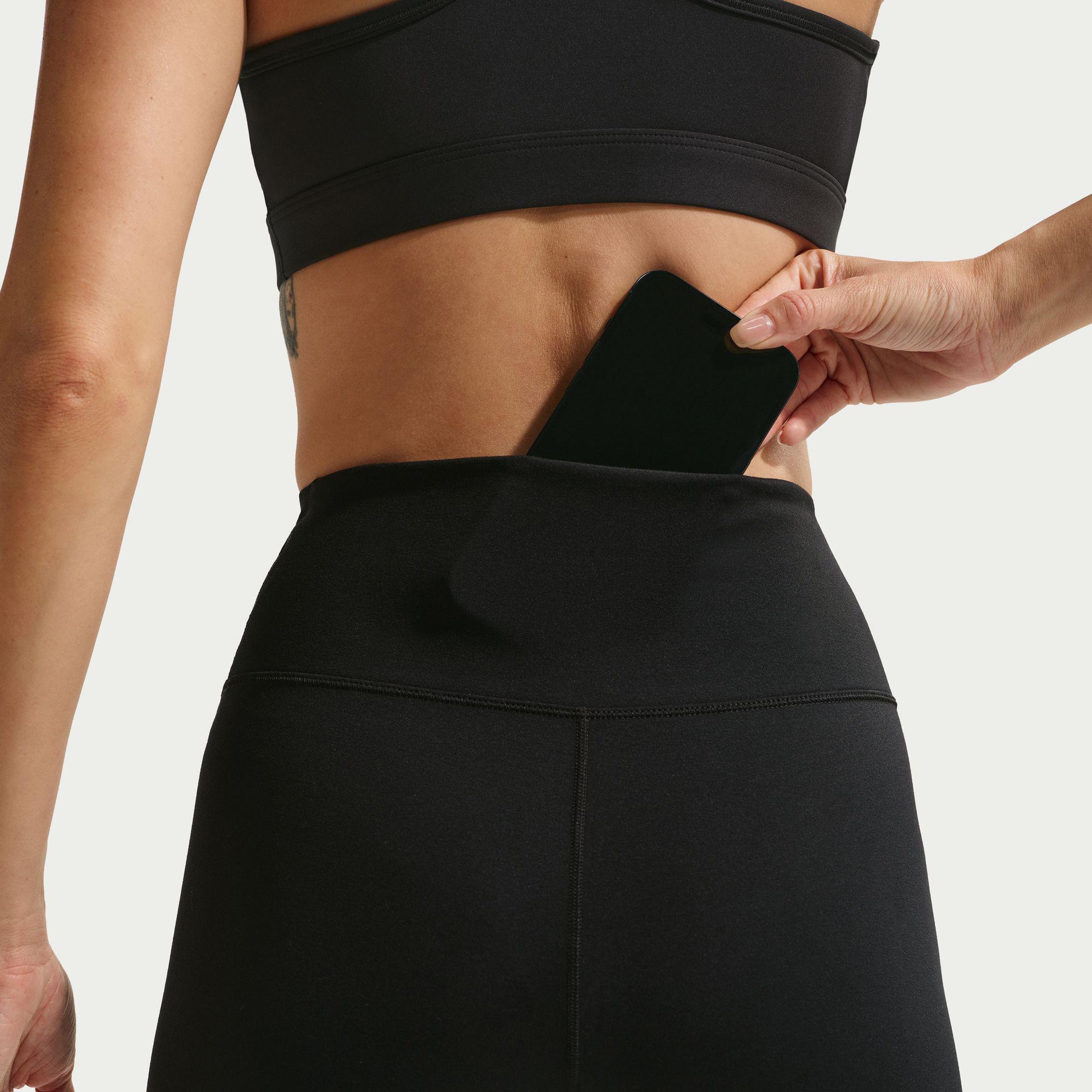 Nike Dri-Fit One High Rise 7/8 Tight Kadın Siyah Tayt