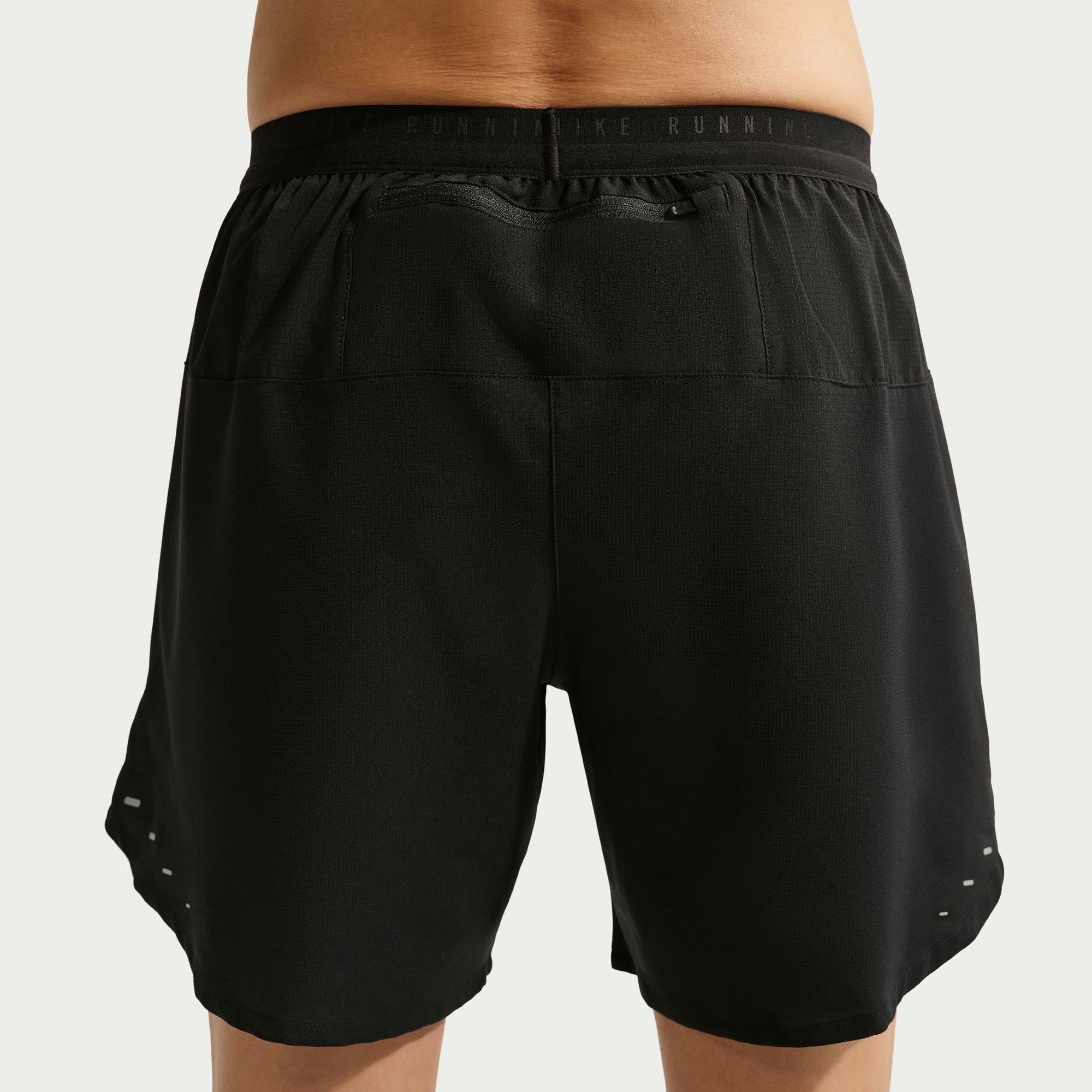 Nike Dri-Fit Stride 18 cm Erkek Siyah Şort