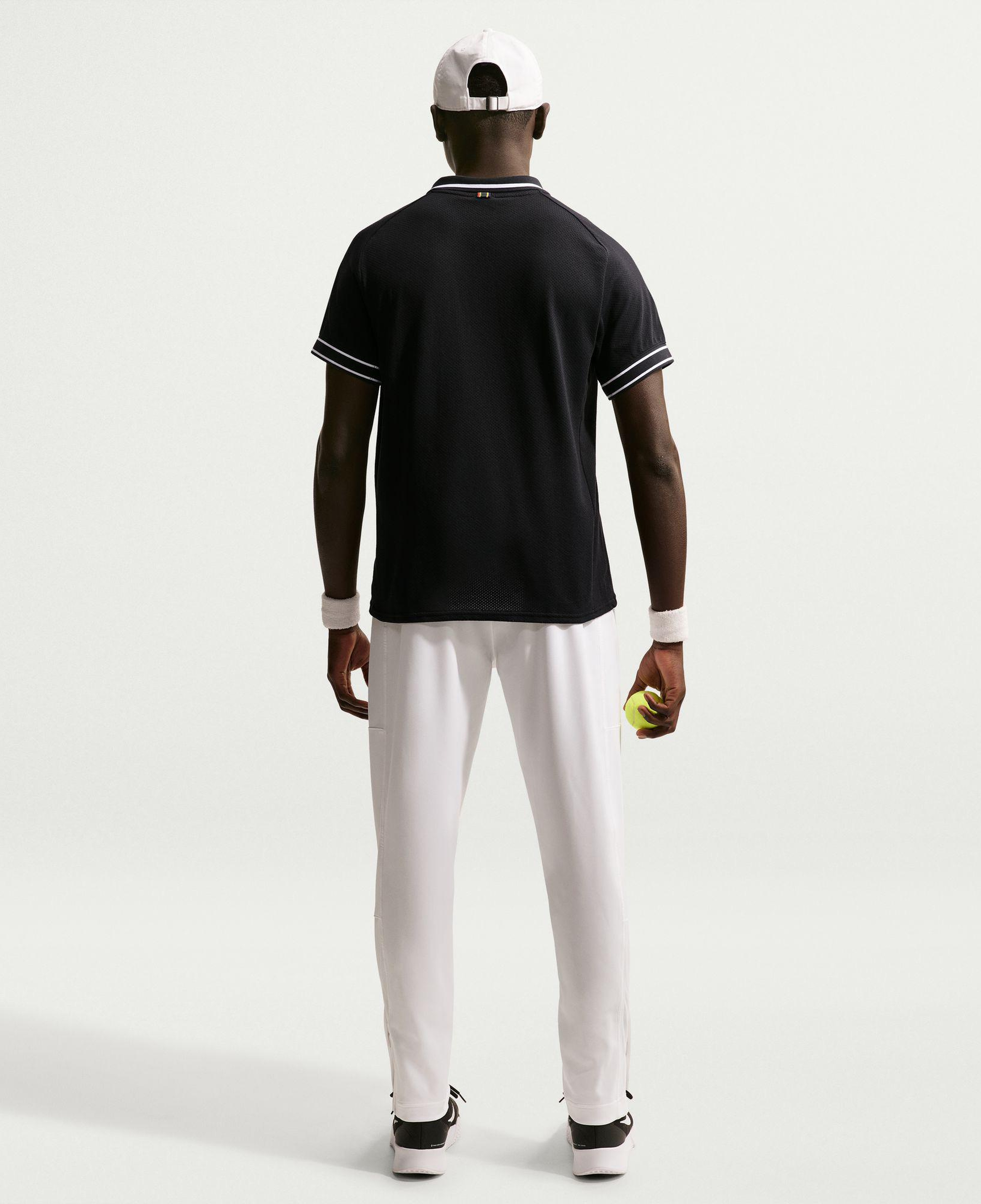 Nike Court Heritage Erkek Siyah Polo