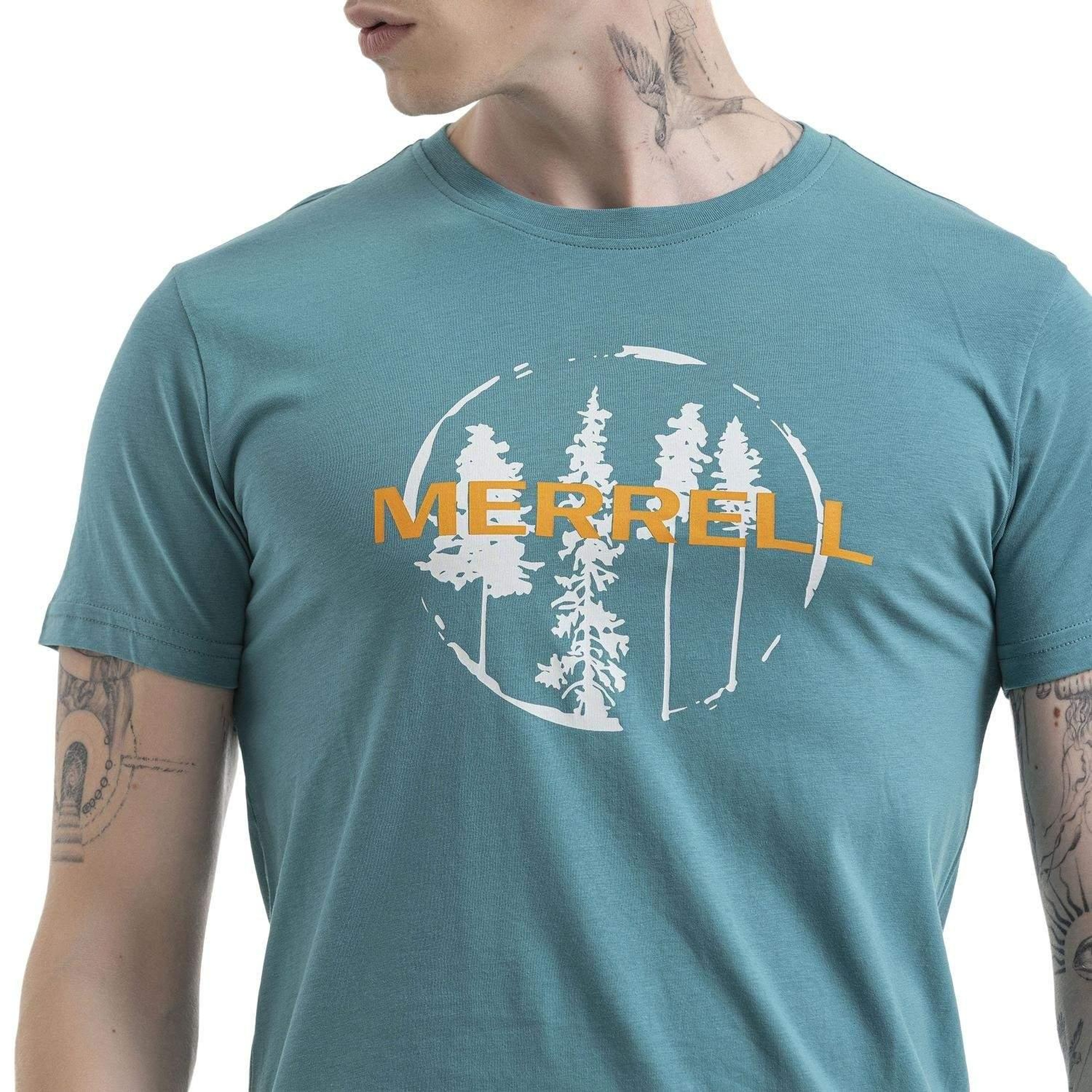 Merrell Talk Erkek Yeşil Tişört