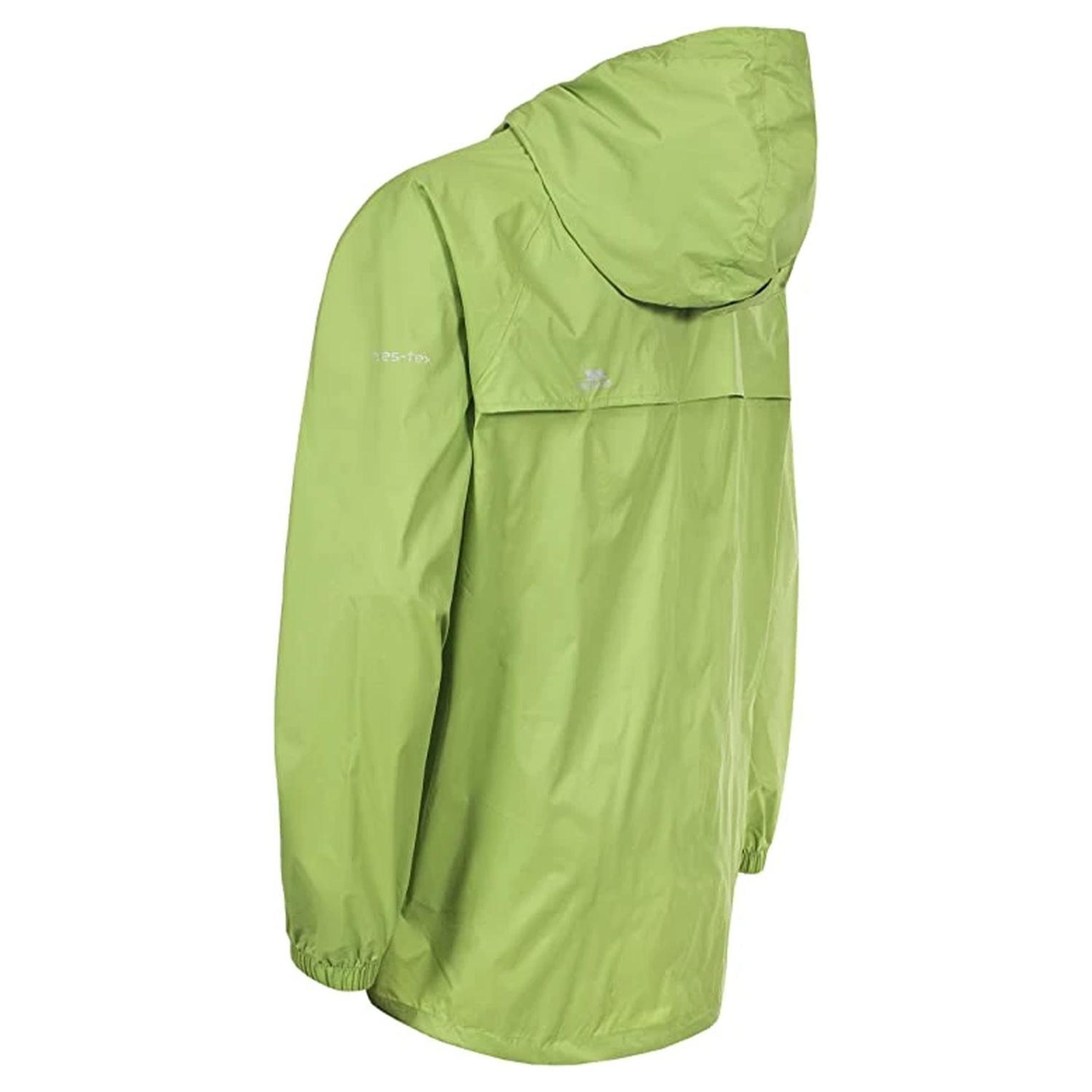 Trespass Qikpac - Unisex Packaway Unisex Yeşil Yağmurluk
