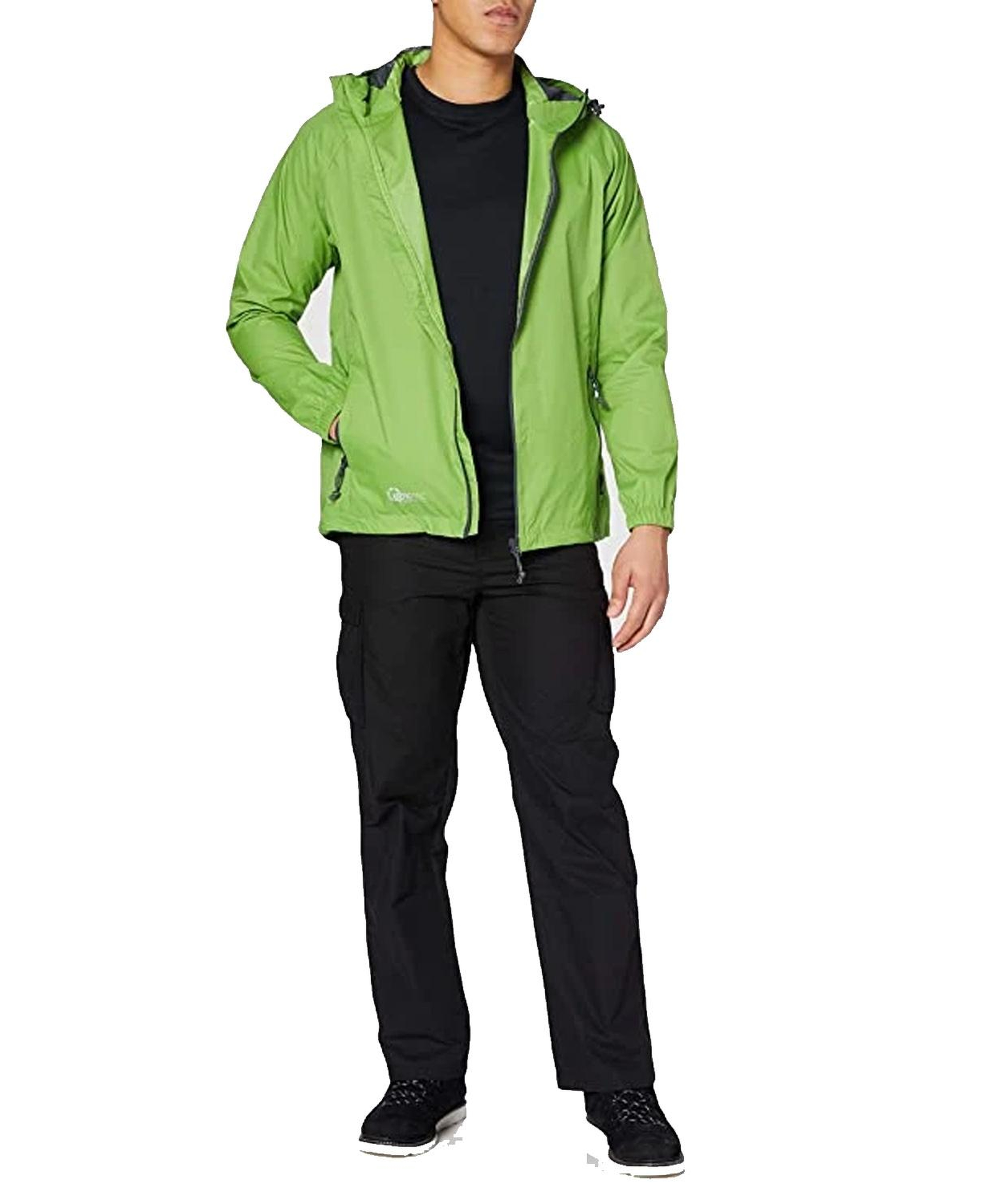 Trespass Qikpac - Unisex Packaway Unisex Yeşil Yağmurluk