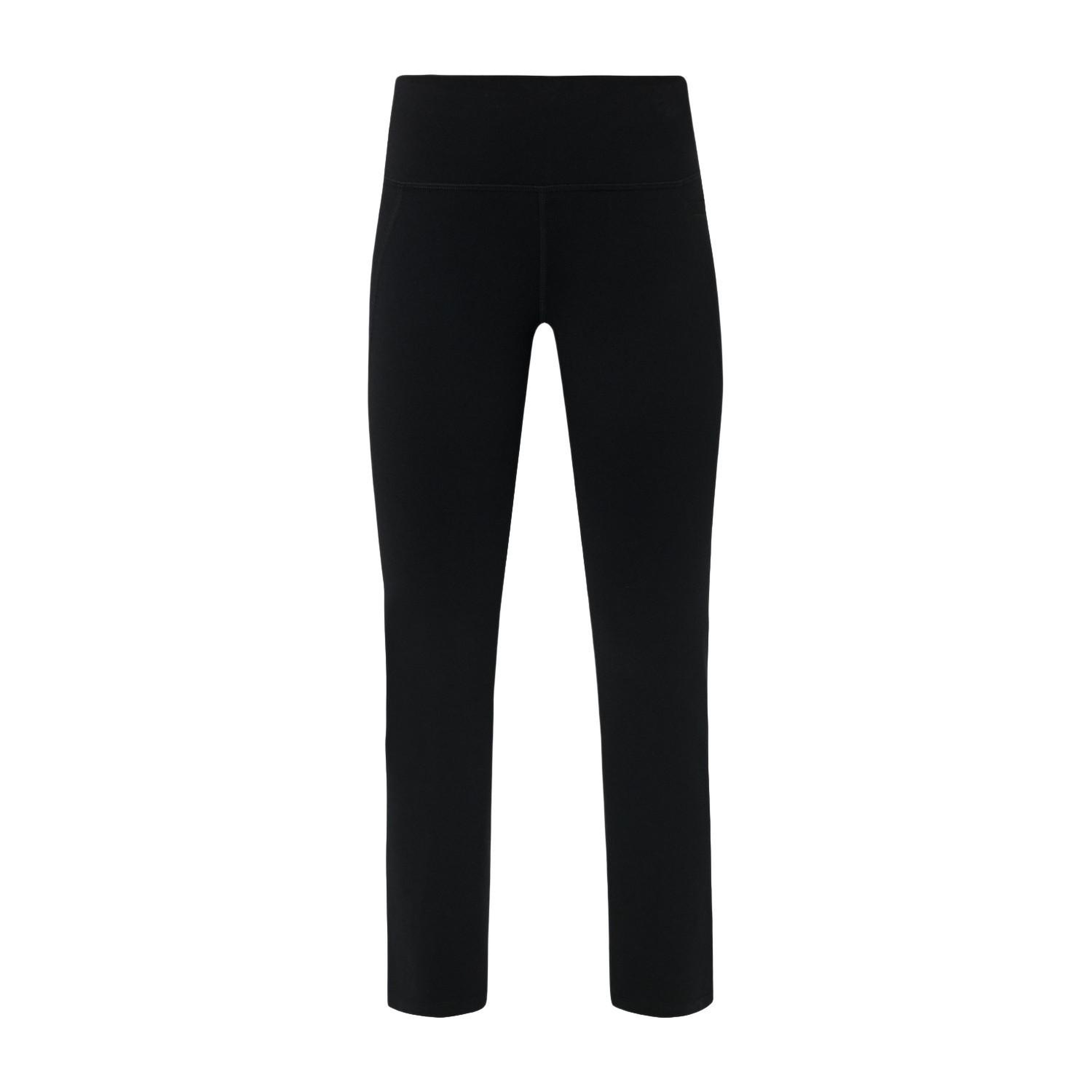 Sweaty Betty Ultimate Studio Crop Flare Tro Kadın Siyah Pantolon