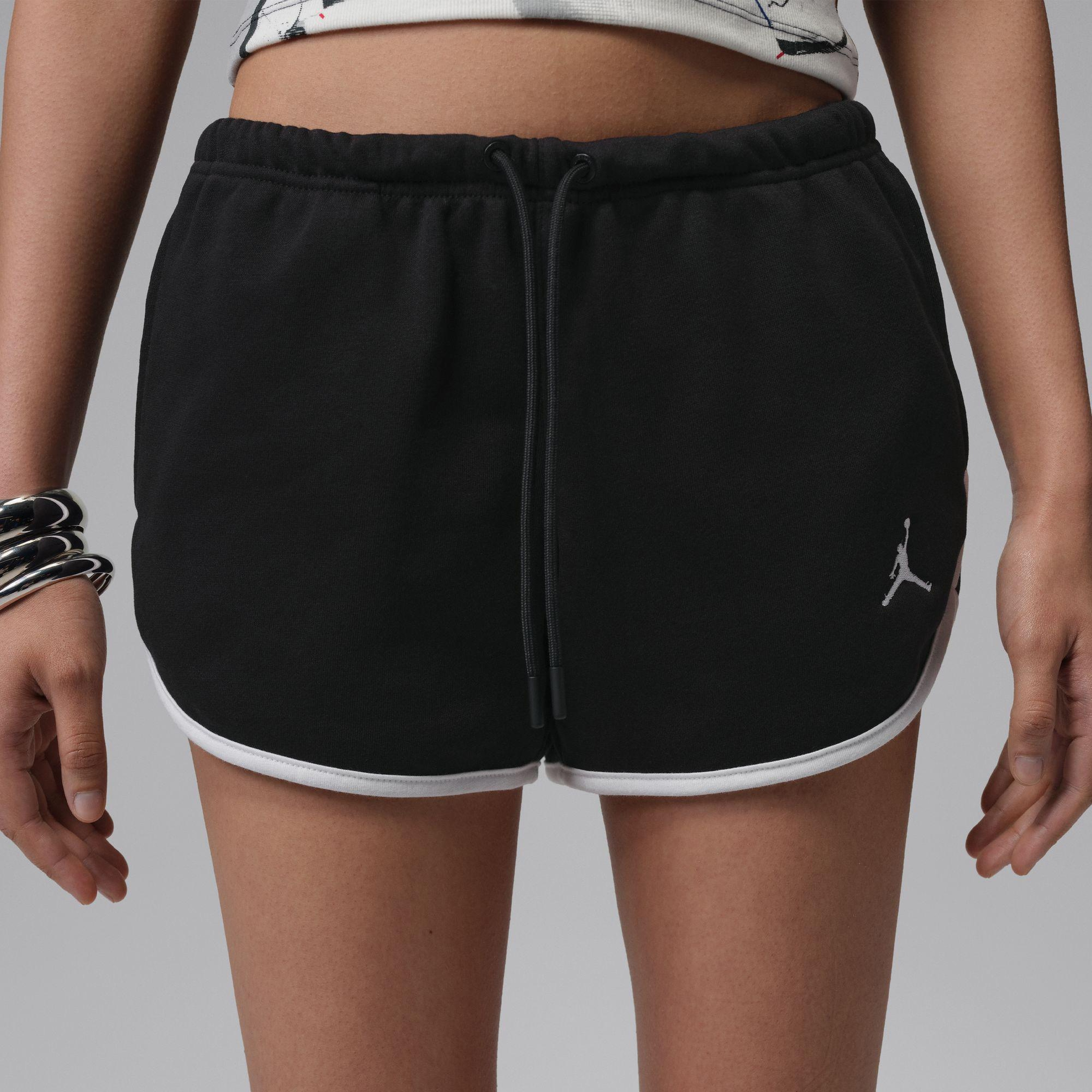 Jordan Brooklyn Fleece Kadın Siyah Şort