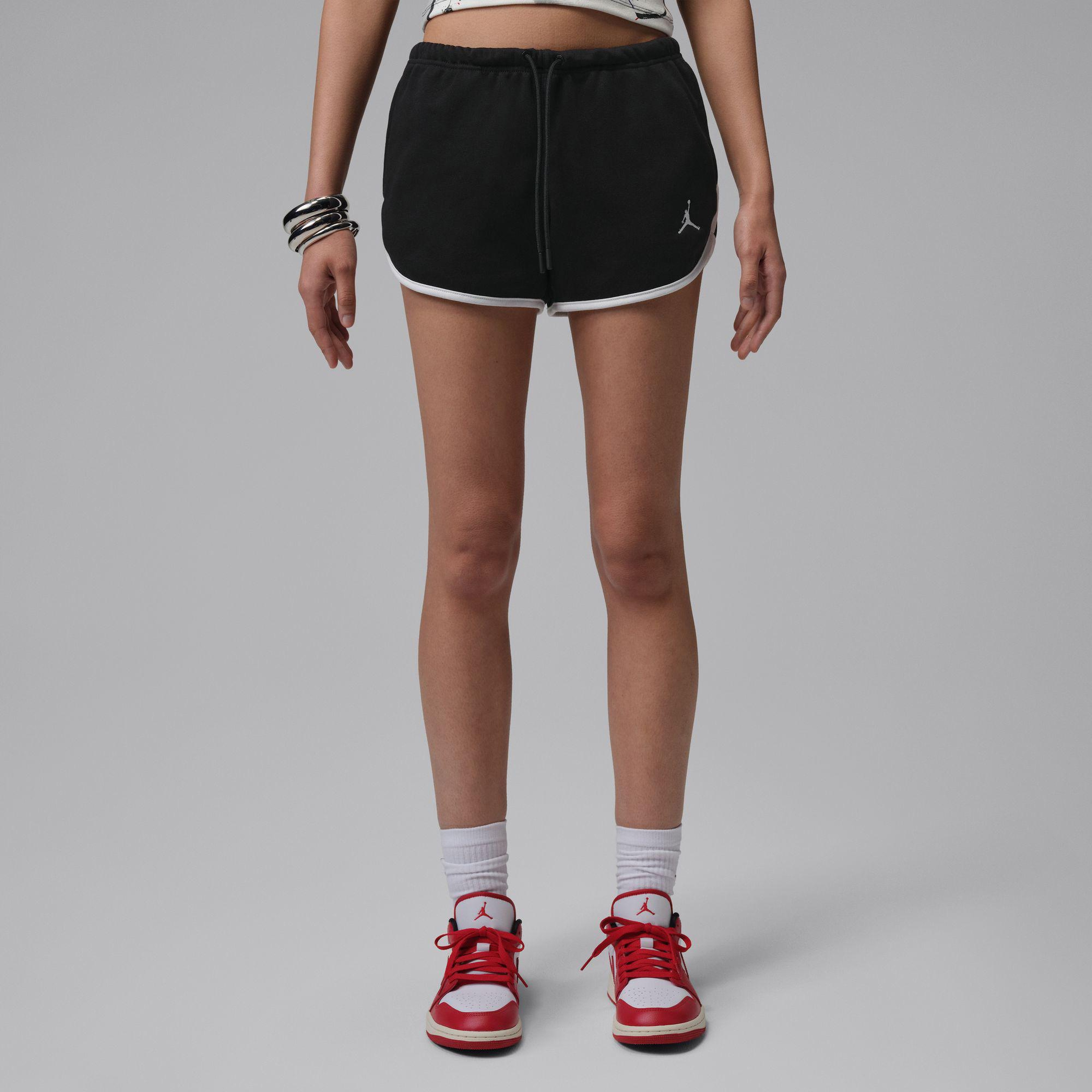 Jordan Brooklyn Fleece Kadın Siyah Şort