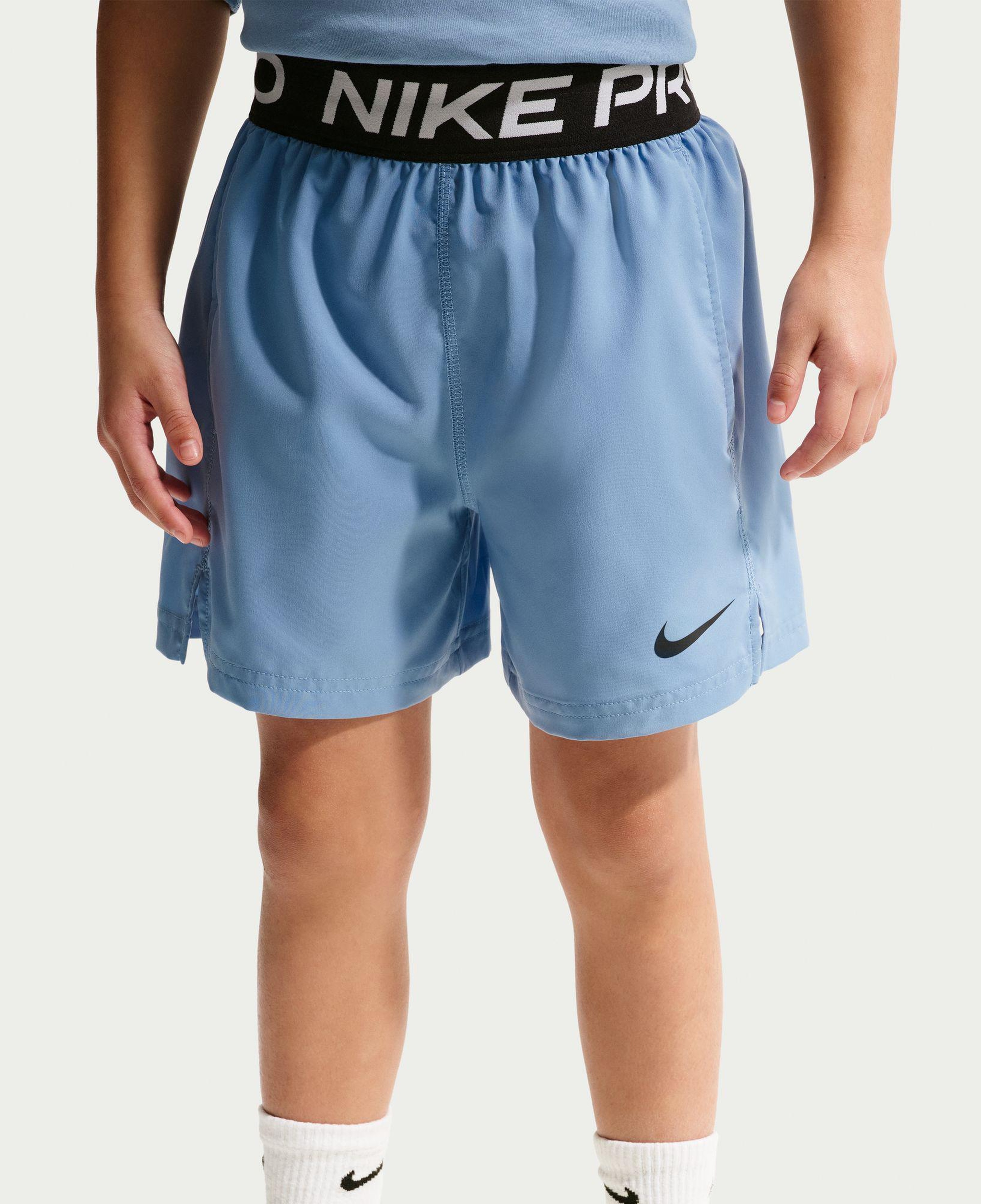 Nike Pro Dri-Fit Çocuk Mavi Şort