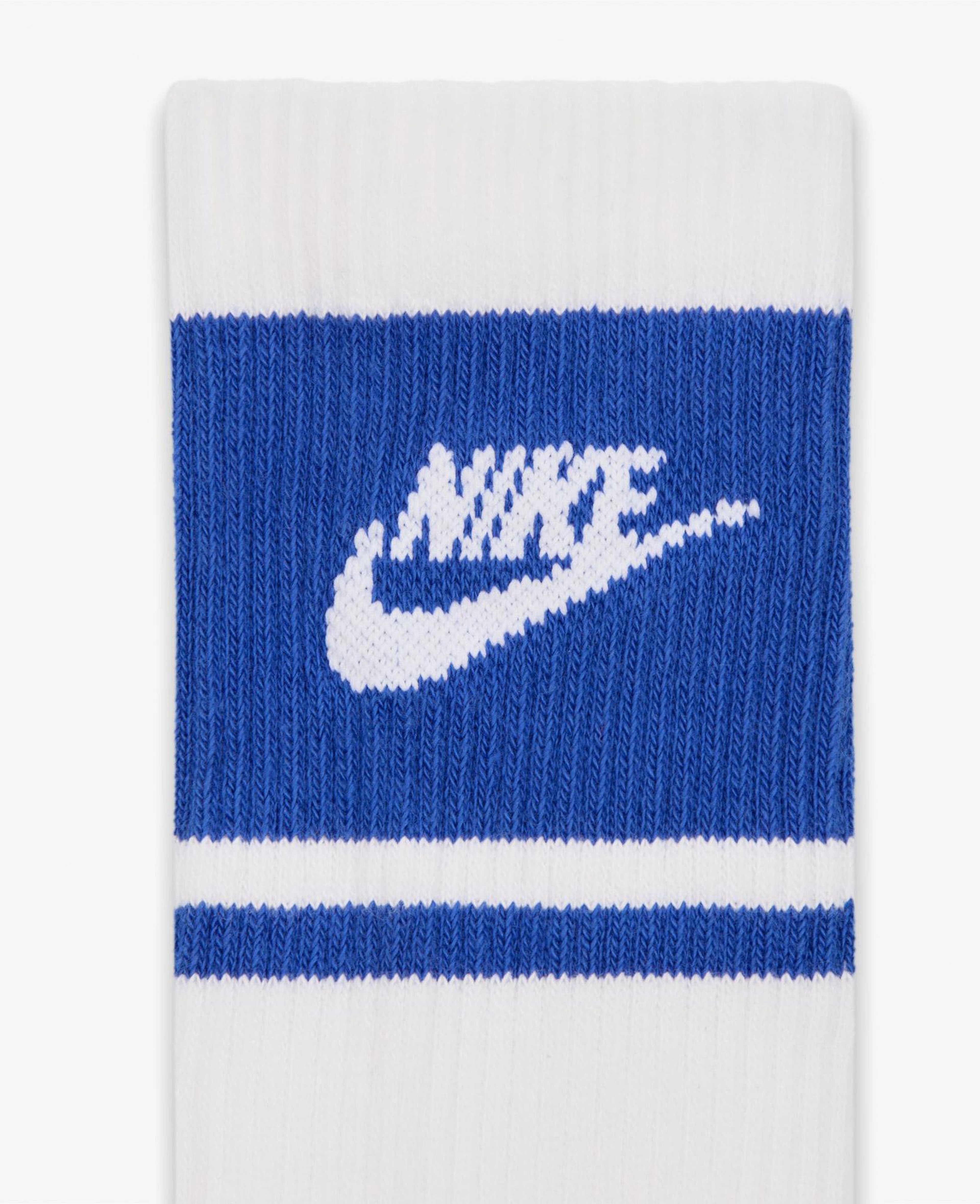 Nike Everyday Elevated 3'lü Unisex Beyaz Çorap