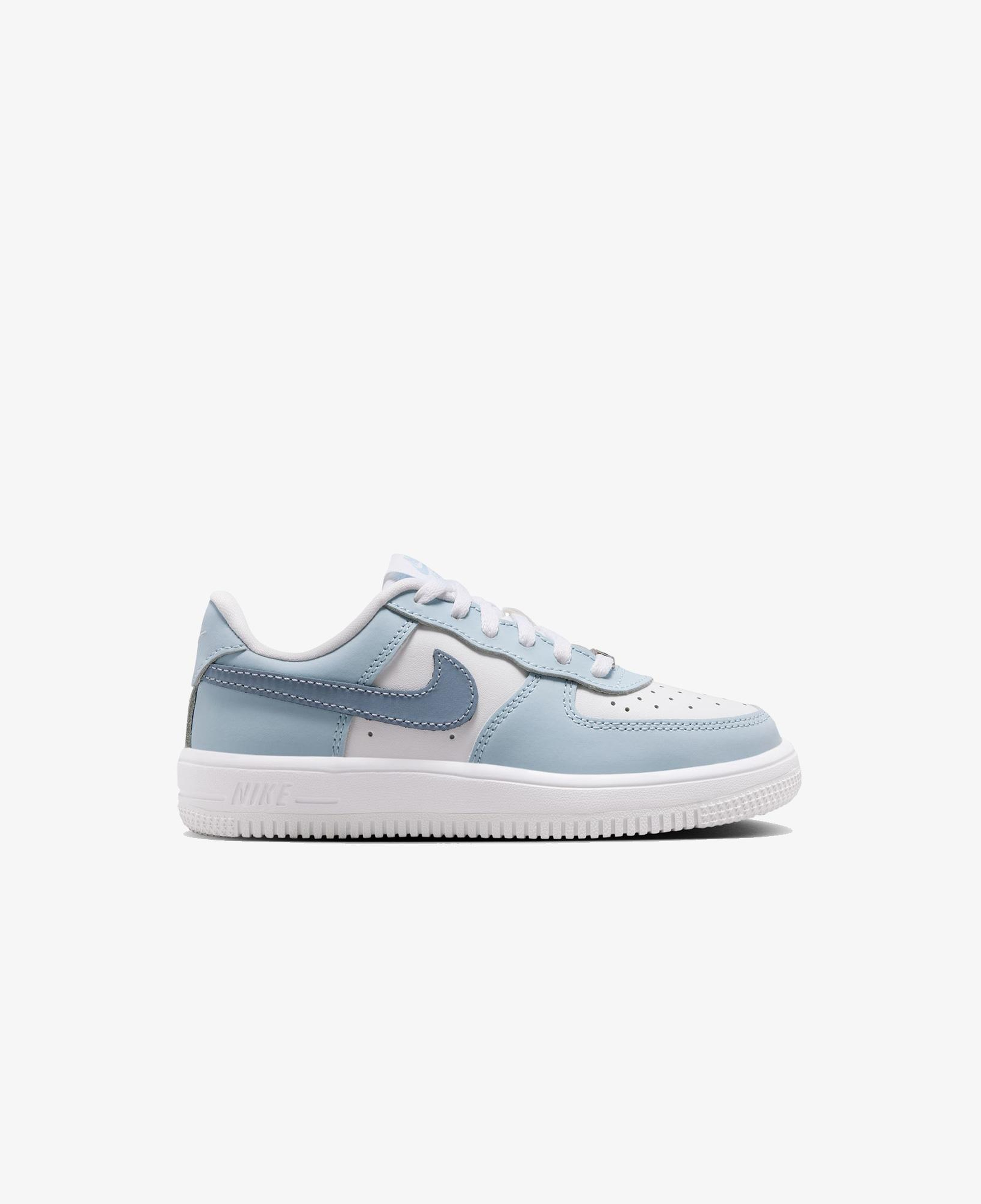Nike Force 1 Low Lace Çocuk Mavi Spor Ayakkabı