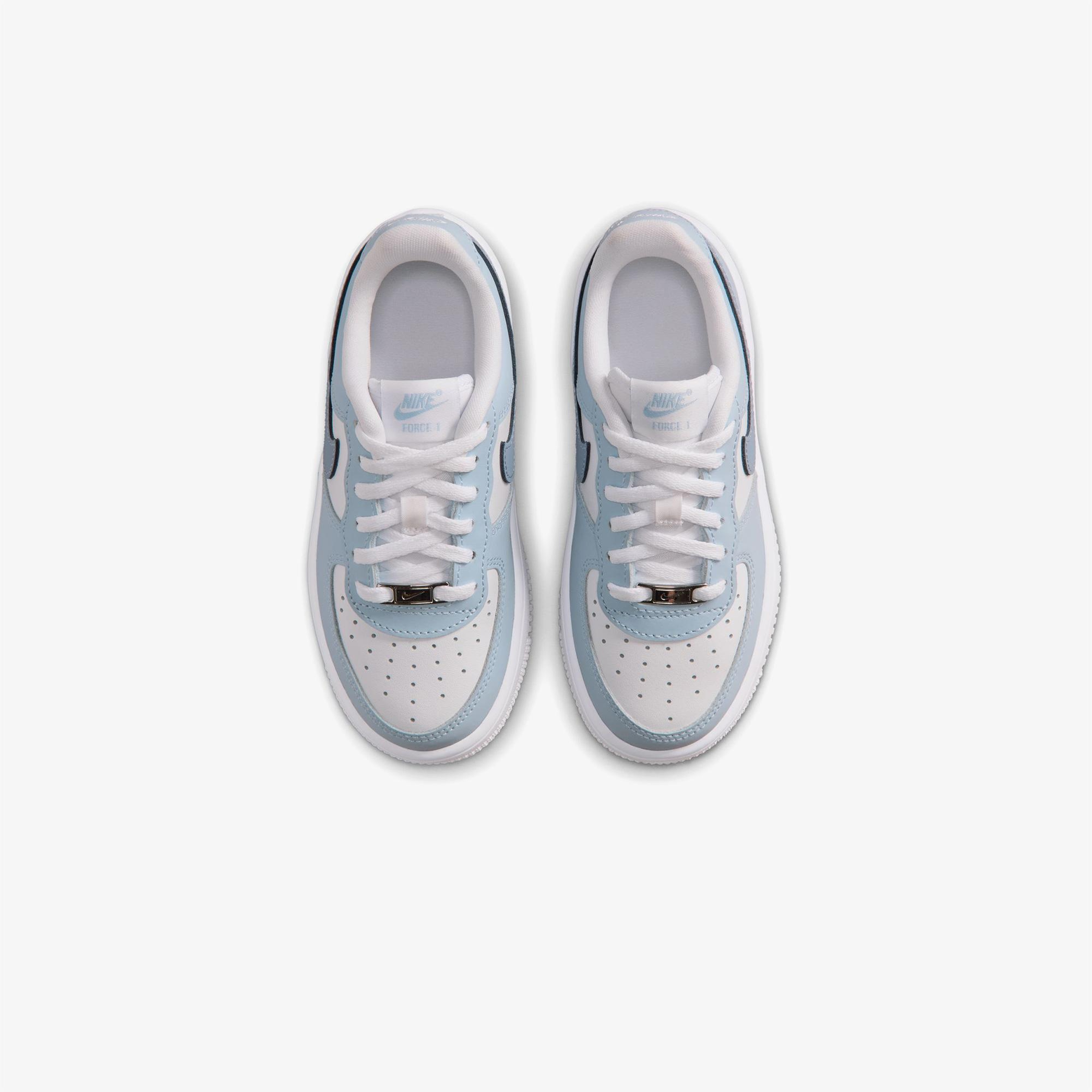 Nike Force 1 Low Lace Çocuk Mavi Spor Ayakkabı