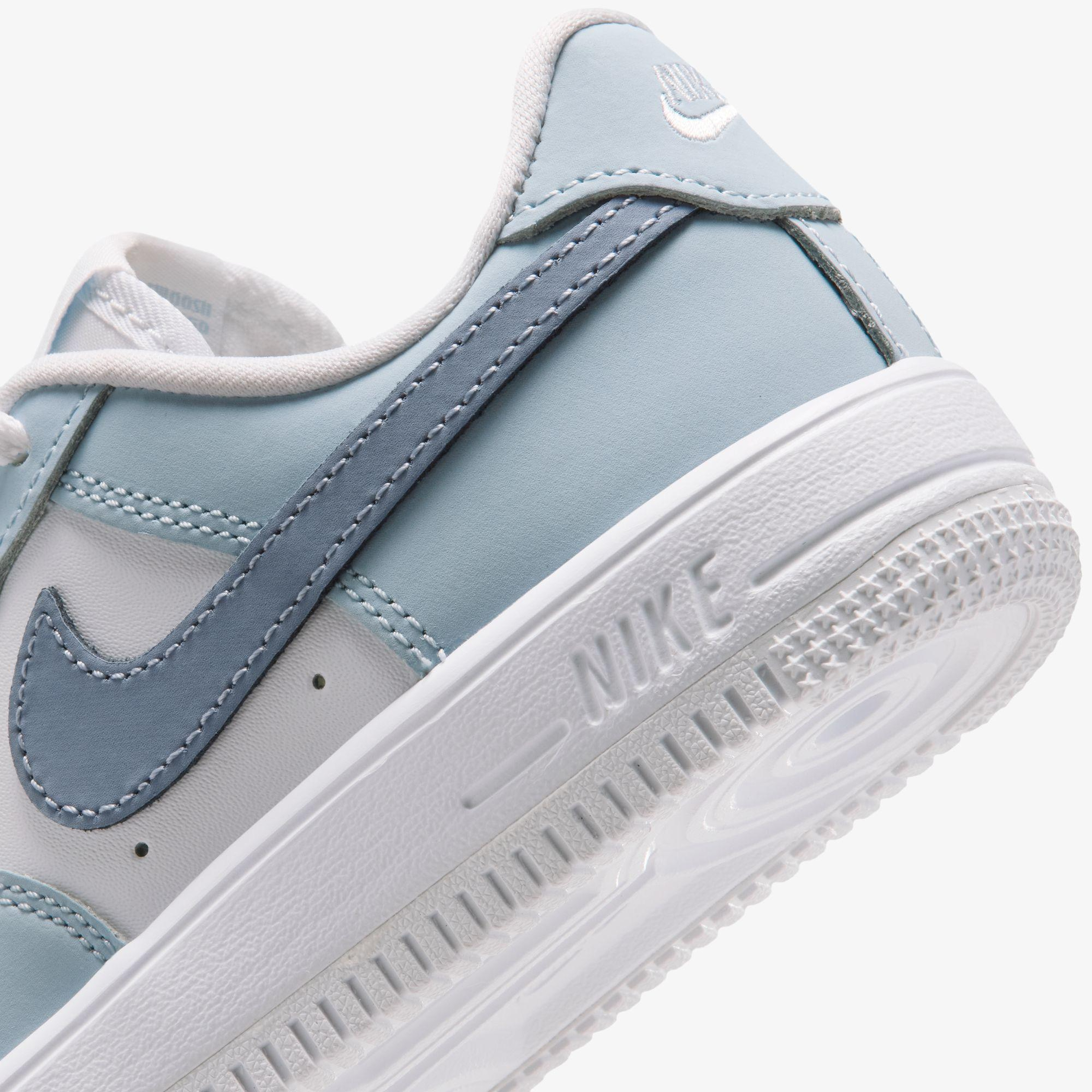 Nike Force 1 Low Lace Çocuk Mavi Spor Ayakkabı