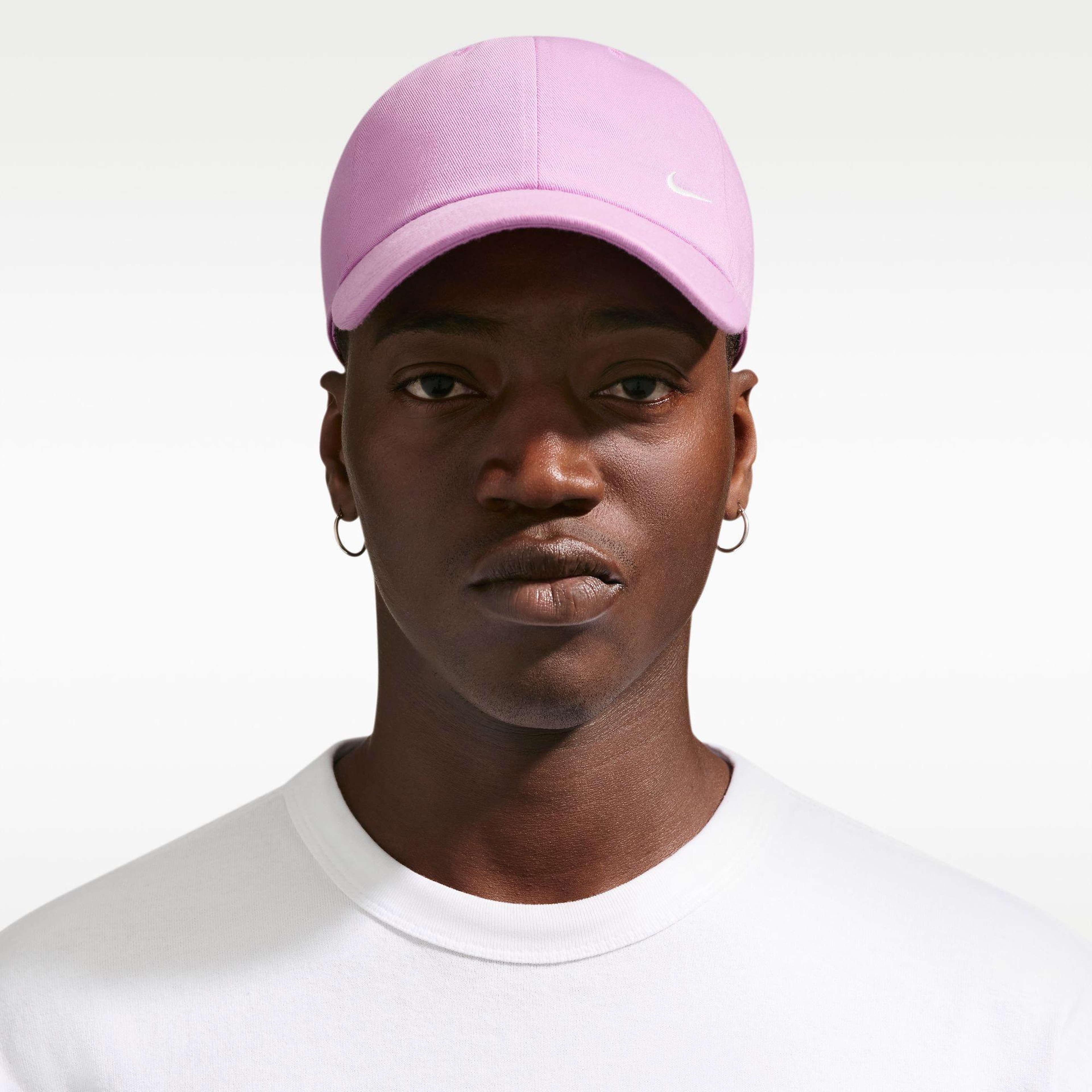 Nike Club Unstructured Swoosh Unisex Pembe Şapka