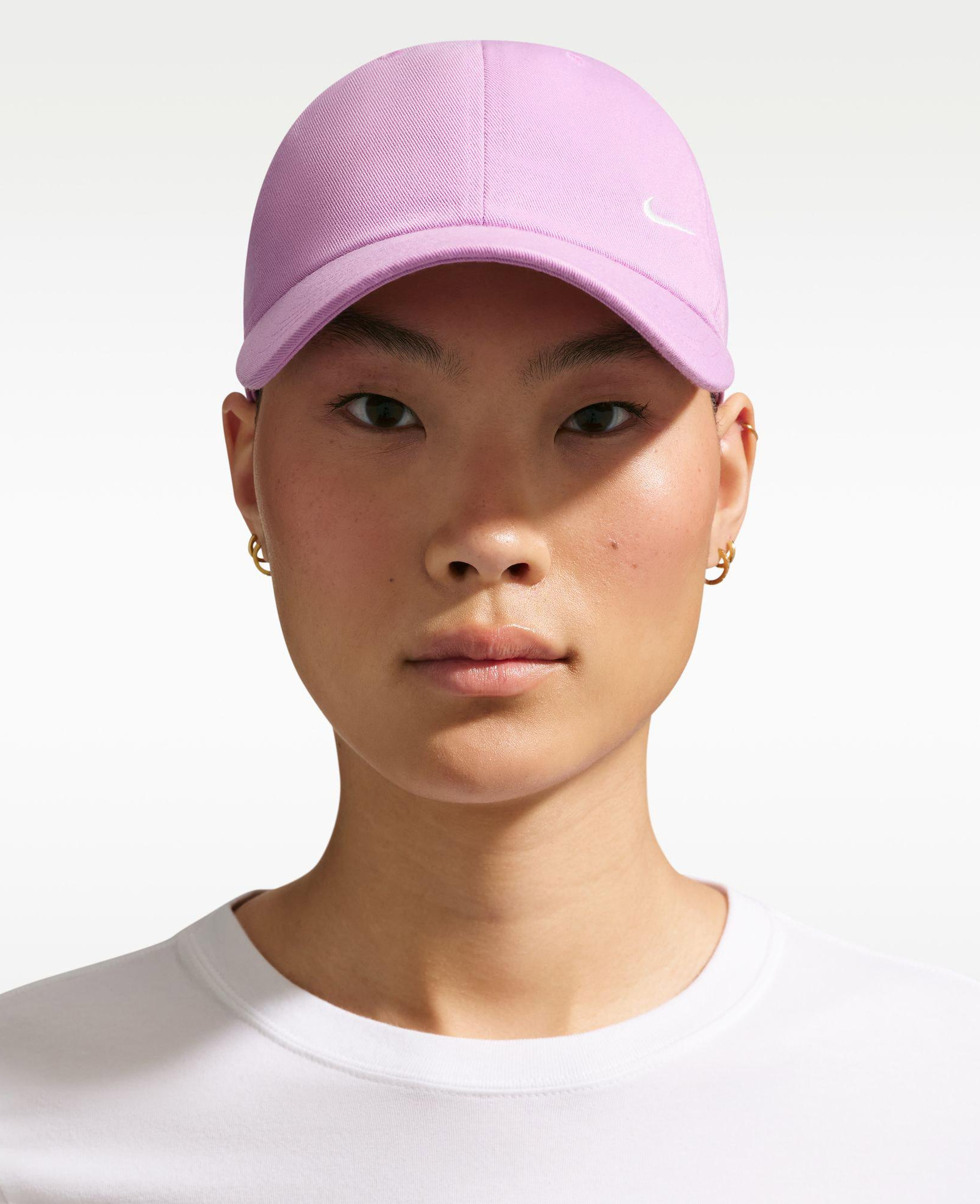 Nike Club Unstructured Swoosh Unisex Pembe Şapka