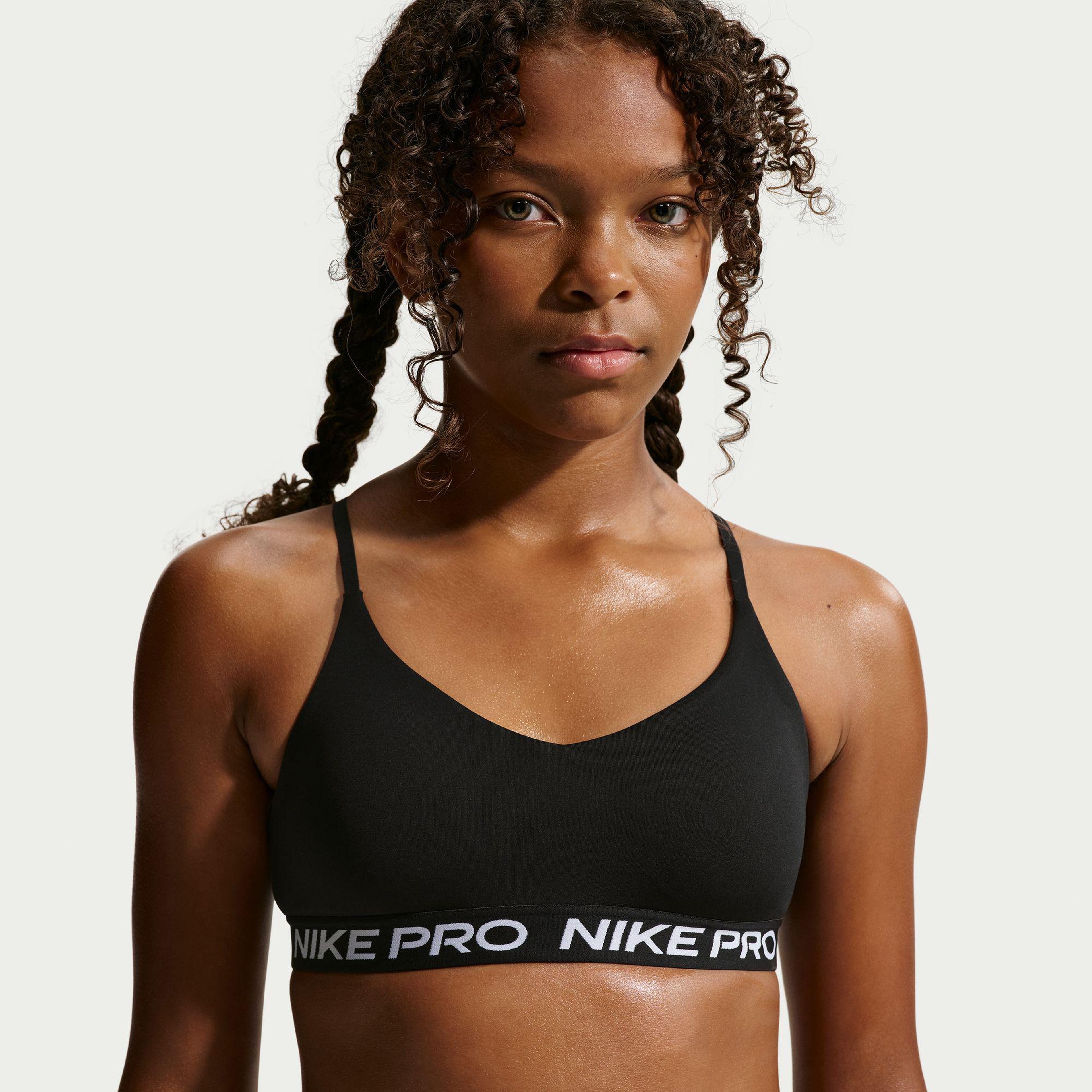 Nike Pro Indy Çocuk Siyah Bra