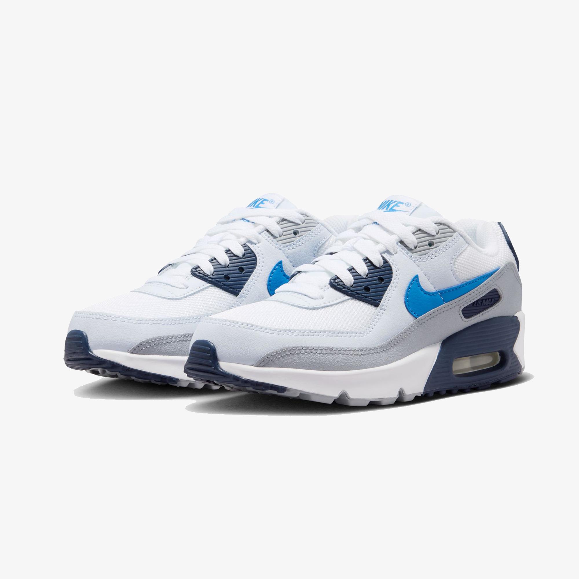 Nike Air Max 90 Mesh Mavi Spor Ayakkabı