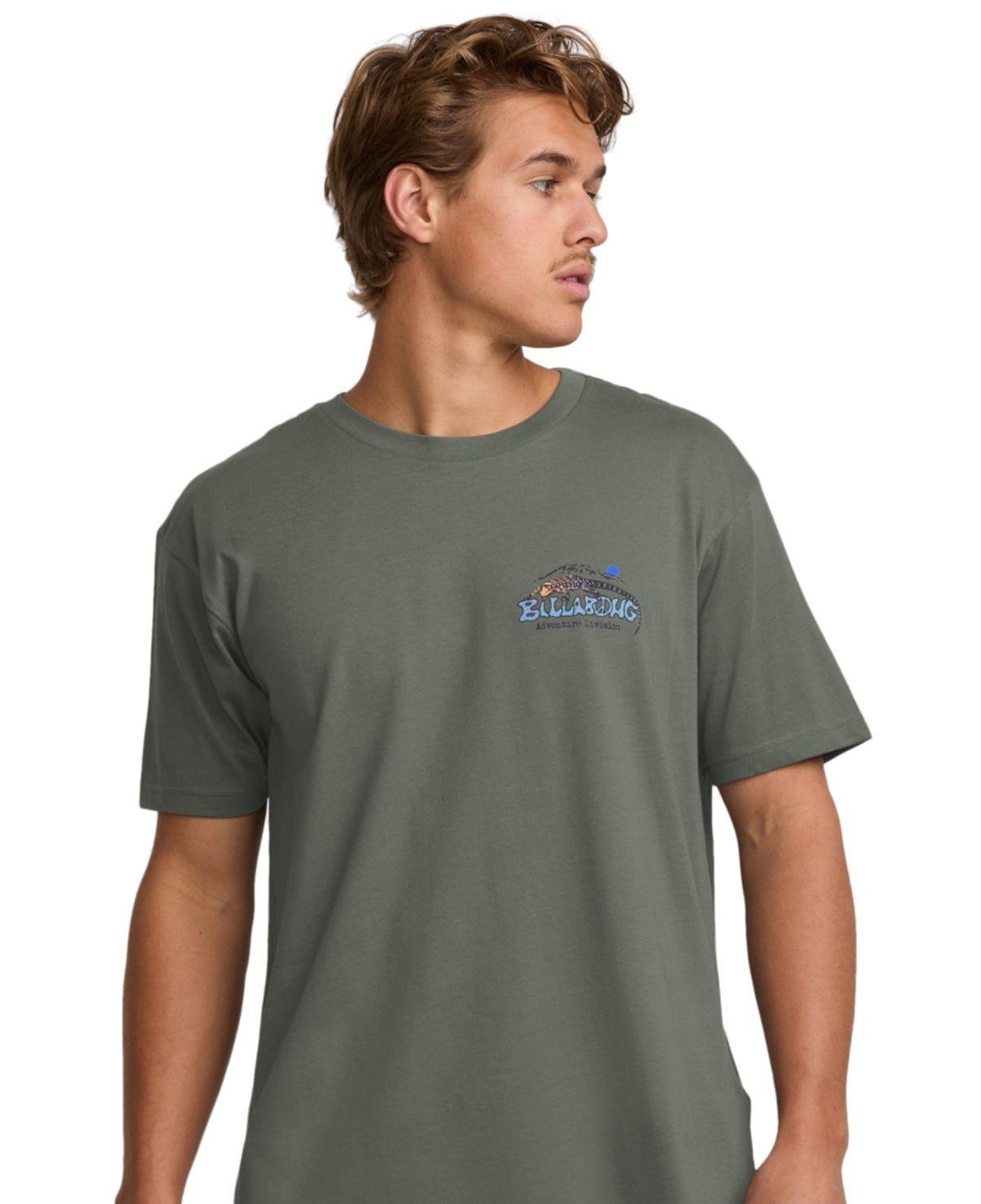 Billabong Lizard Mountain Adiv Erkek Mavi Tişört