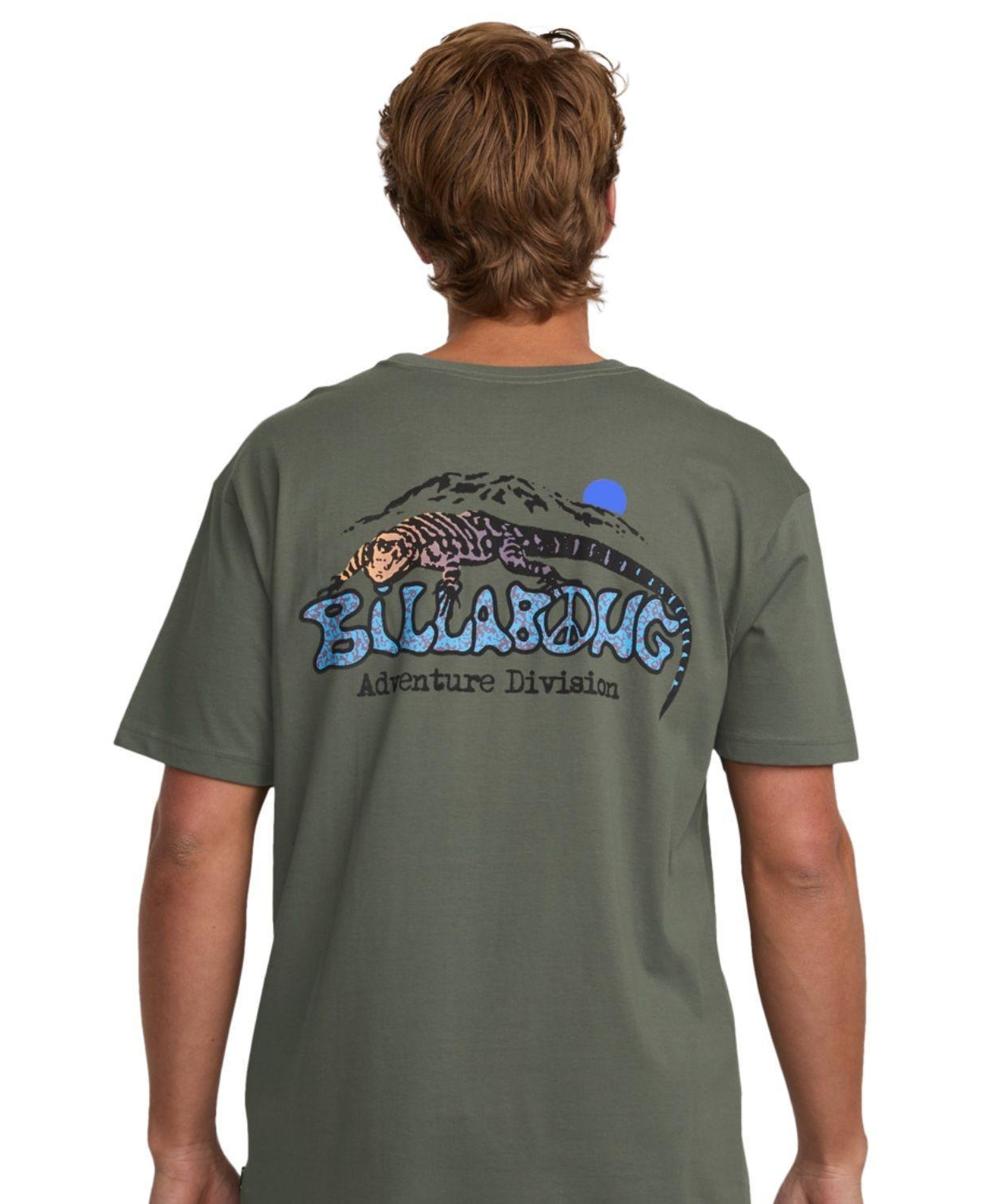 Billabong Lizard Mountain Adiv Erkek Mavi Tişört