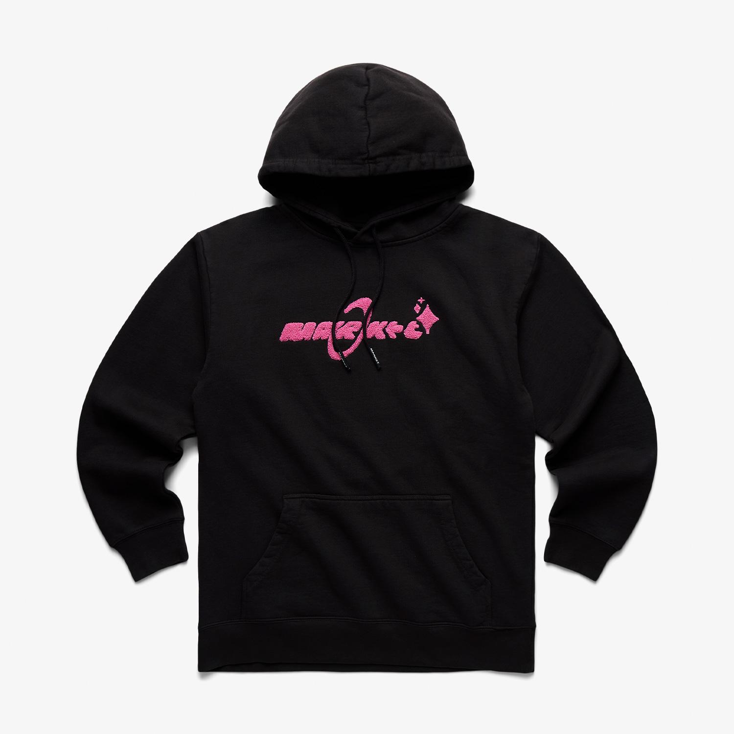 Market Cosmo Erkek Siyah Hoodie