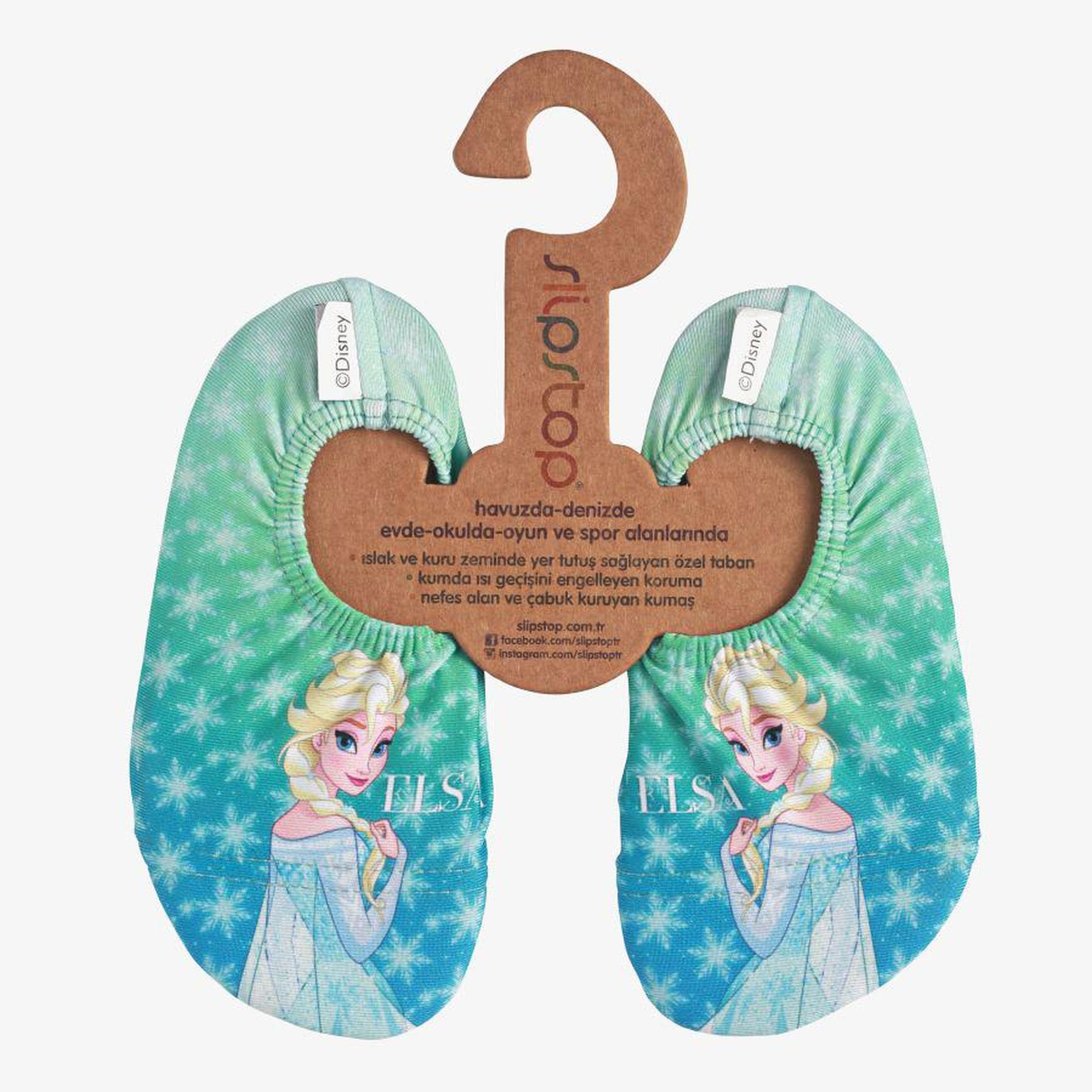Slipstop Vanilla Disney Frozen Bebek Mavi Havuz Ayakkabısı