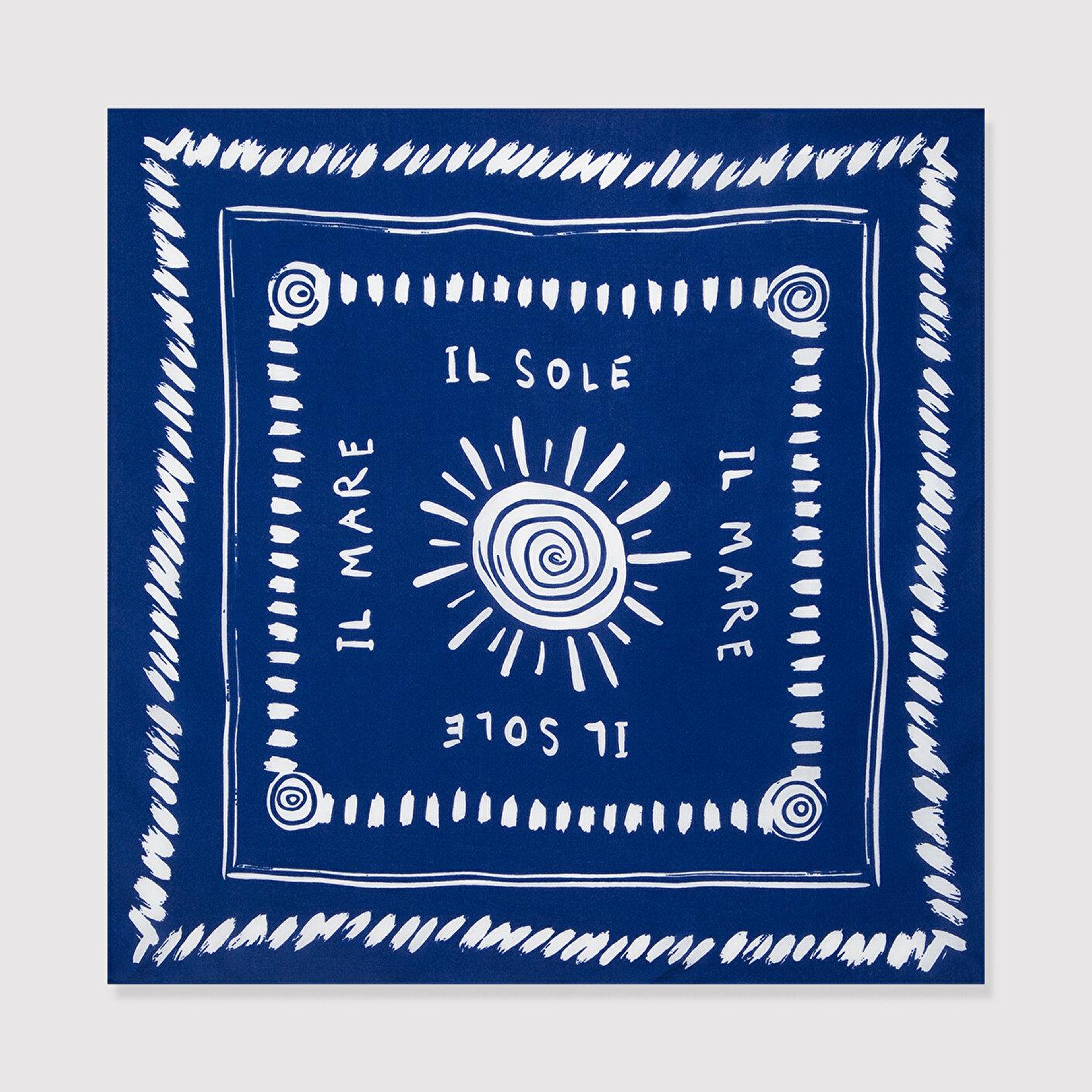 Mavi IL Sole Baskılı Lacivert Bandana 1914346-30761