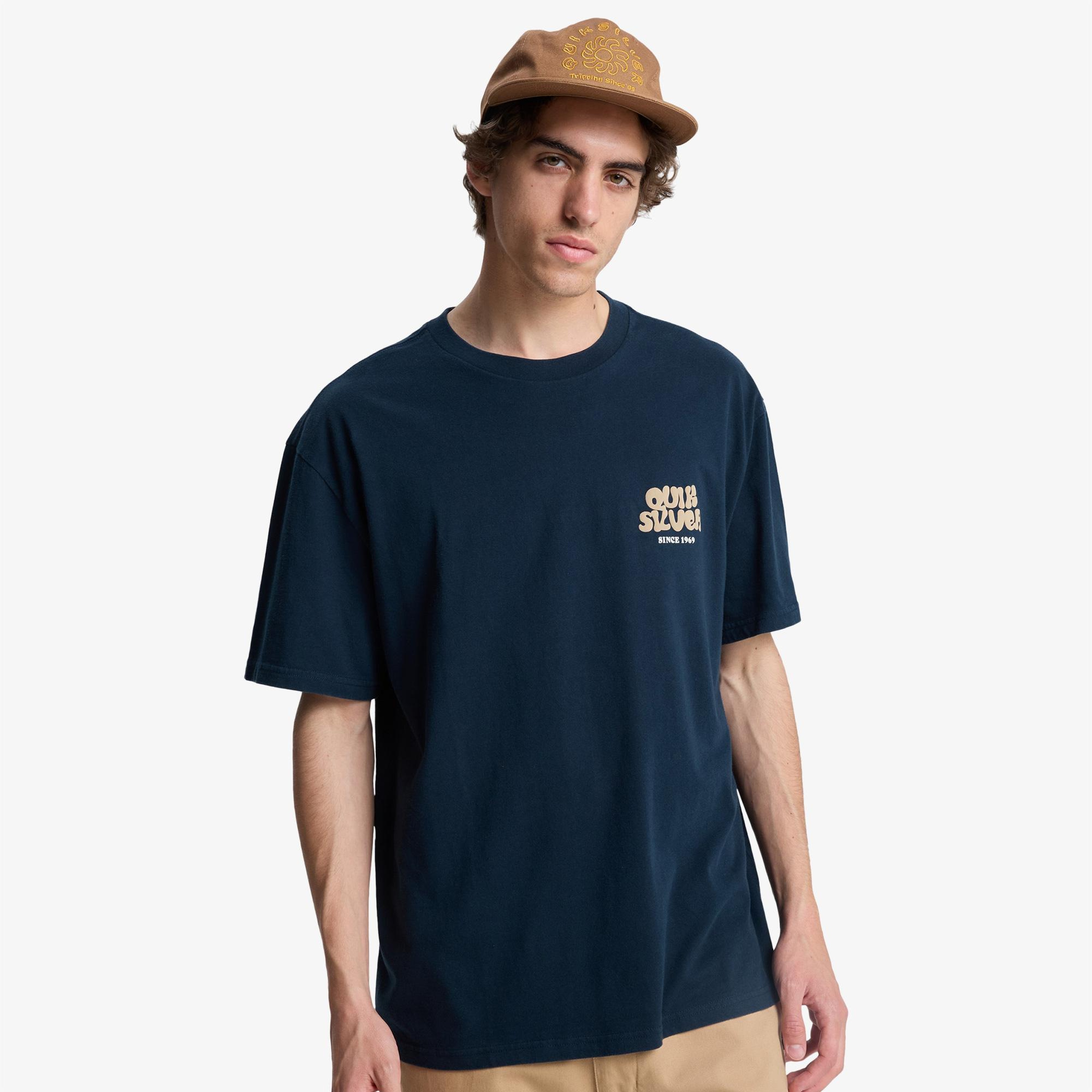 Quiksilver Fruits Tide Erkek Lacivert T-Shirt