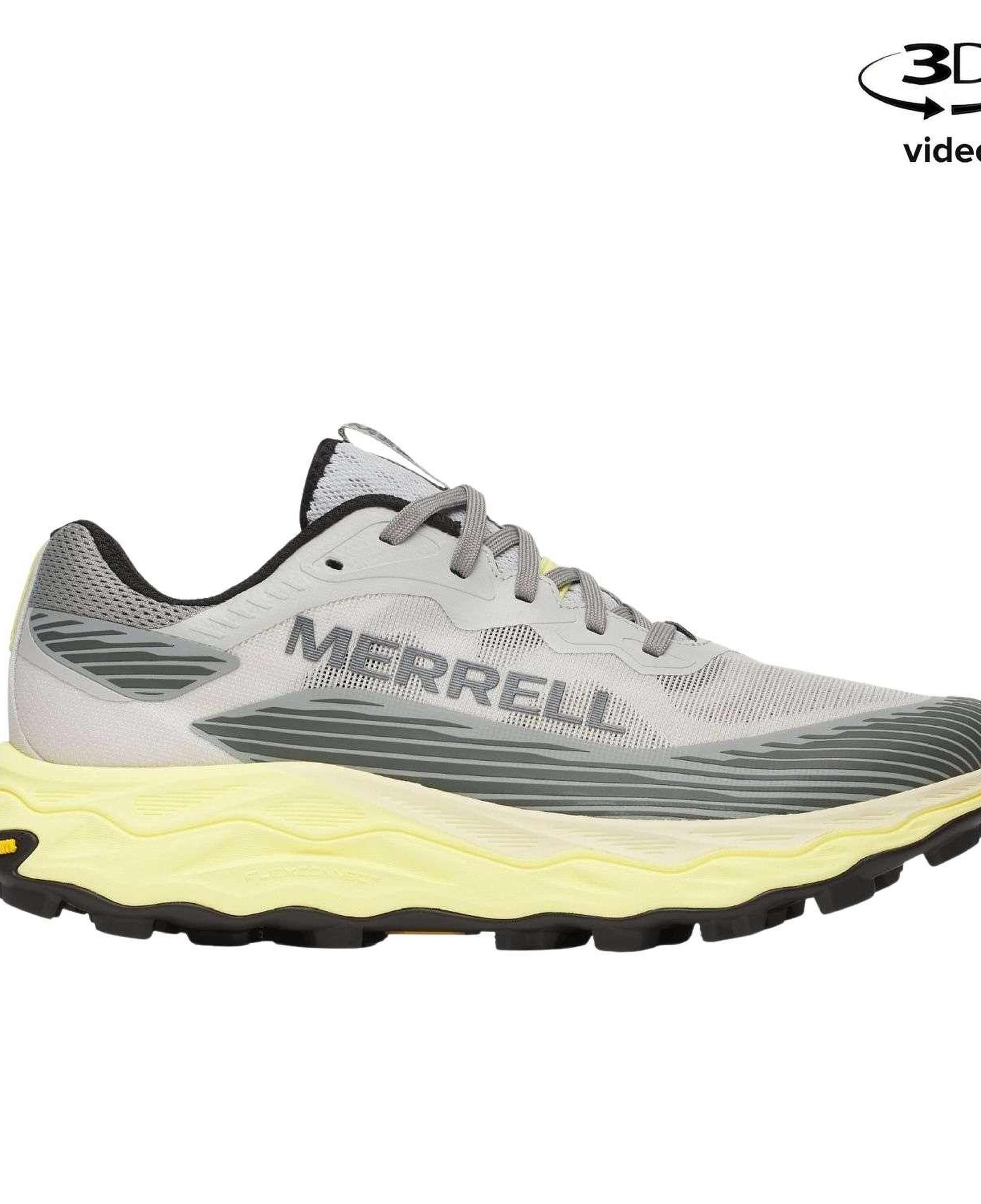 Merrell Agility Peak 6 Erkek Gri Patika Koşusu Ayakkabısı