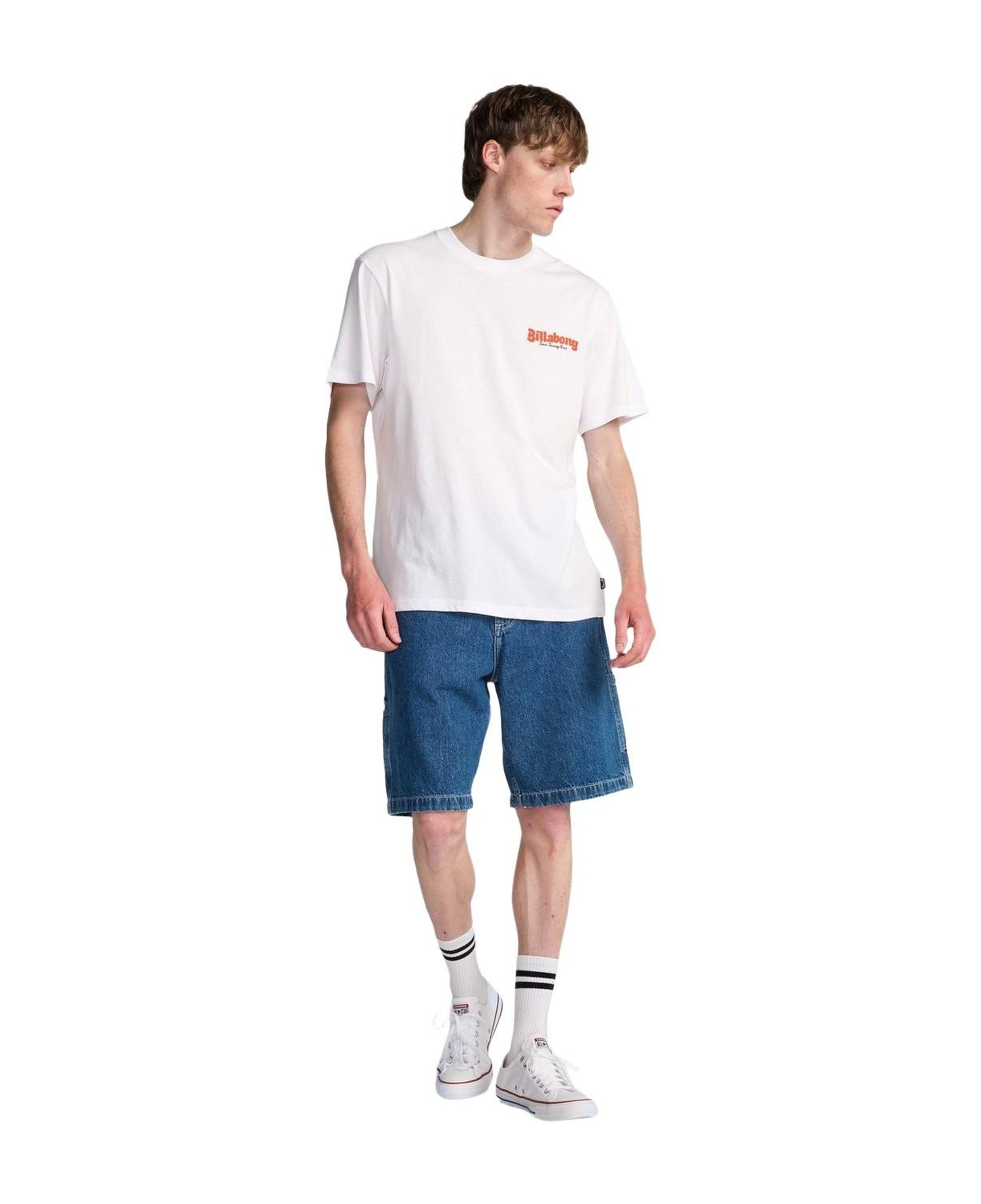 Billabong Origin Erkek Beyaz Tişört