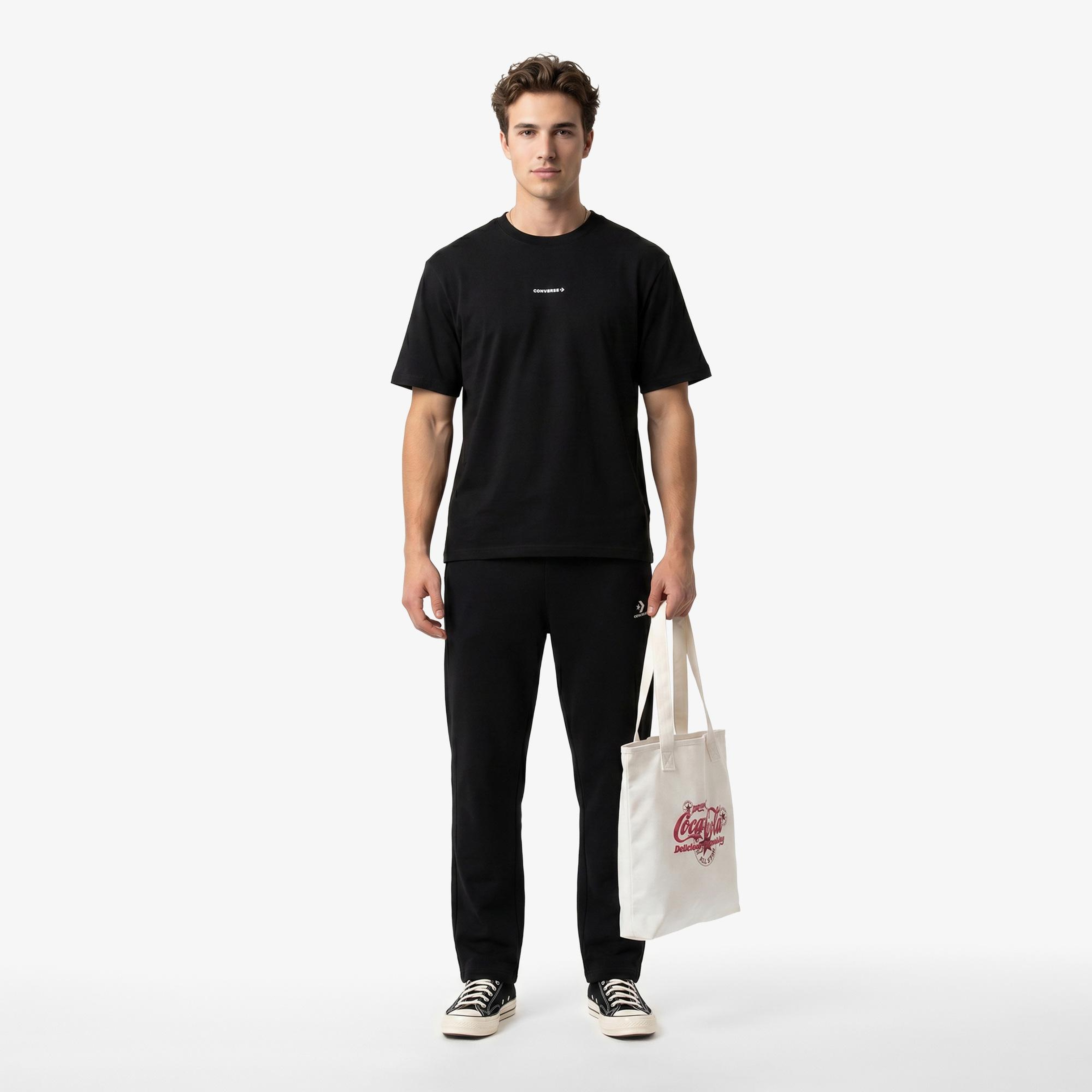 Converse Erkek Siyah T-Shirt