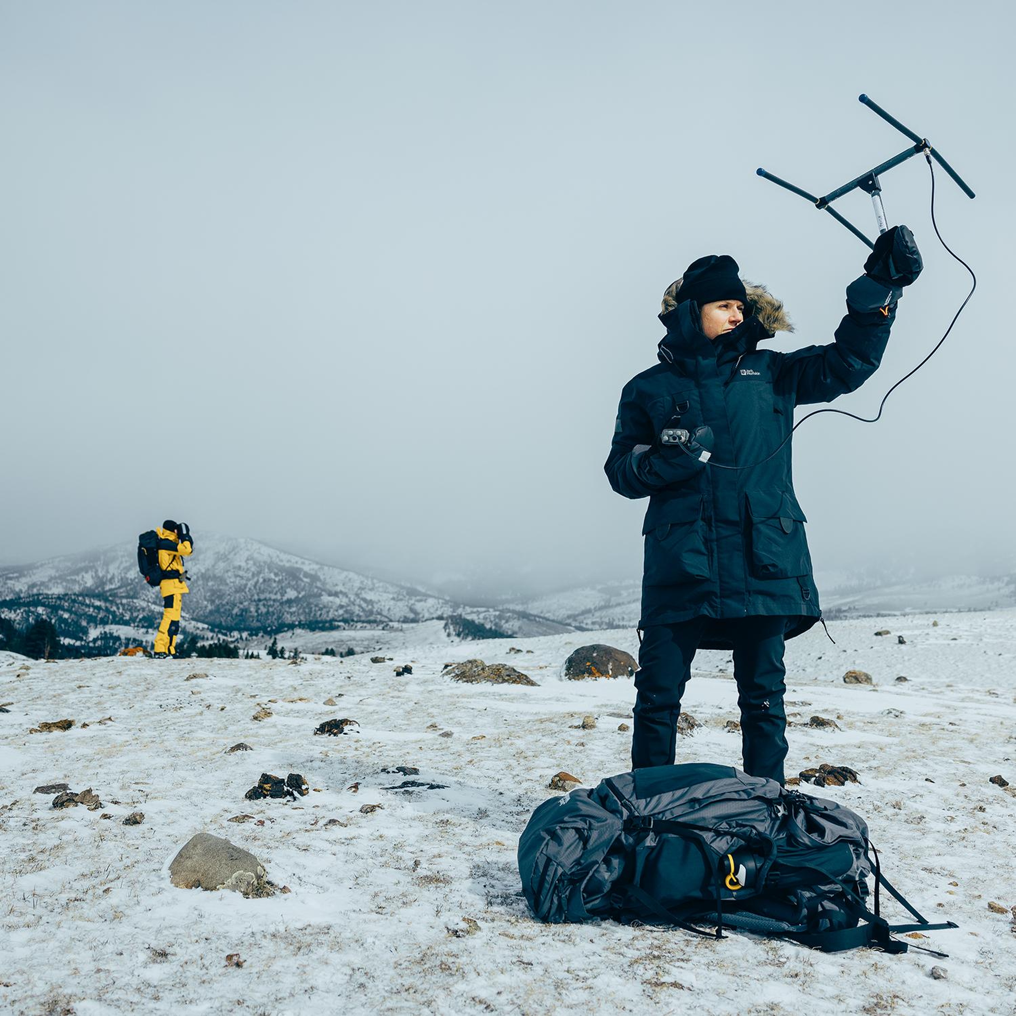 Jack Wolfskin Stollberg Kadın Siyah Outdoor Pantolonu