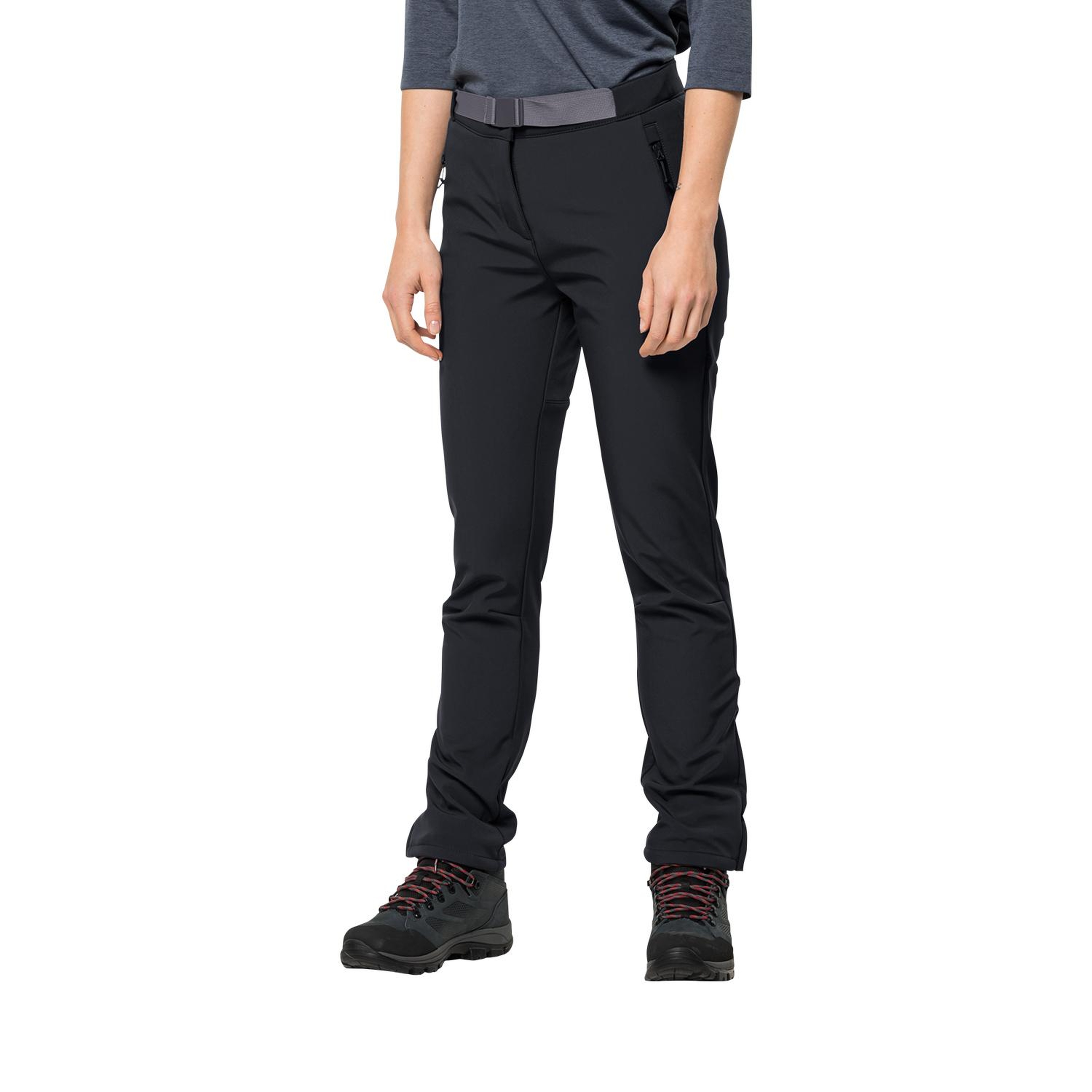 Jack Wolfskin Stollberg Kadın Siyah Outdoor Pantolonu