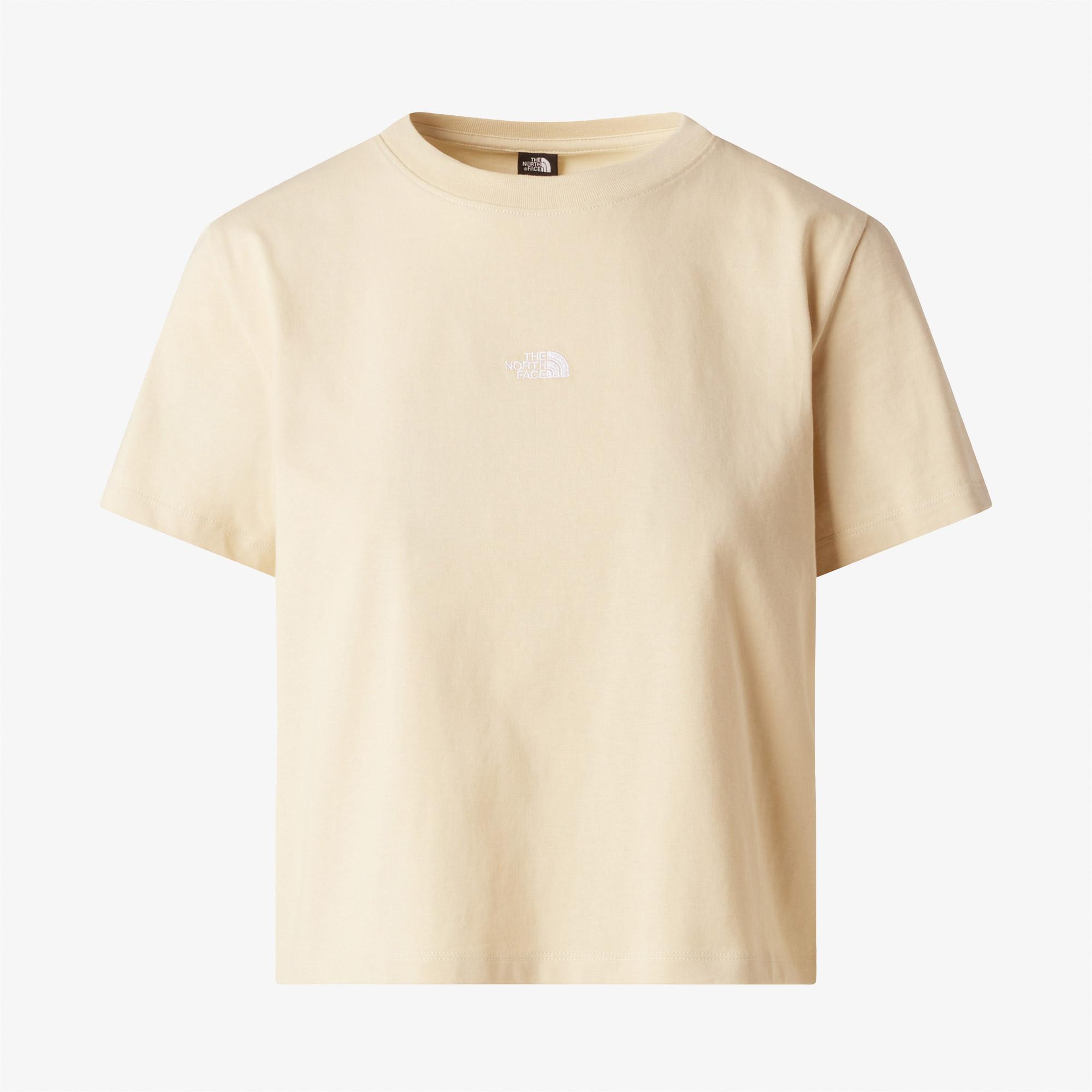 The North Face Essential Light Wide Leg Kadın Krem T-Shirt