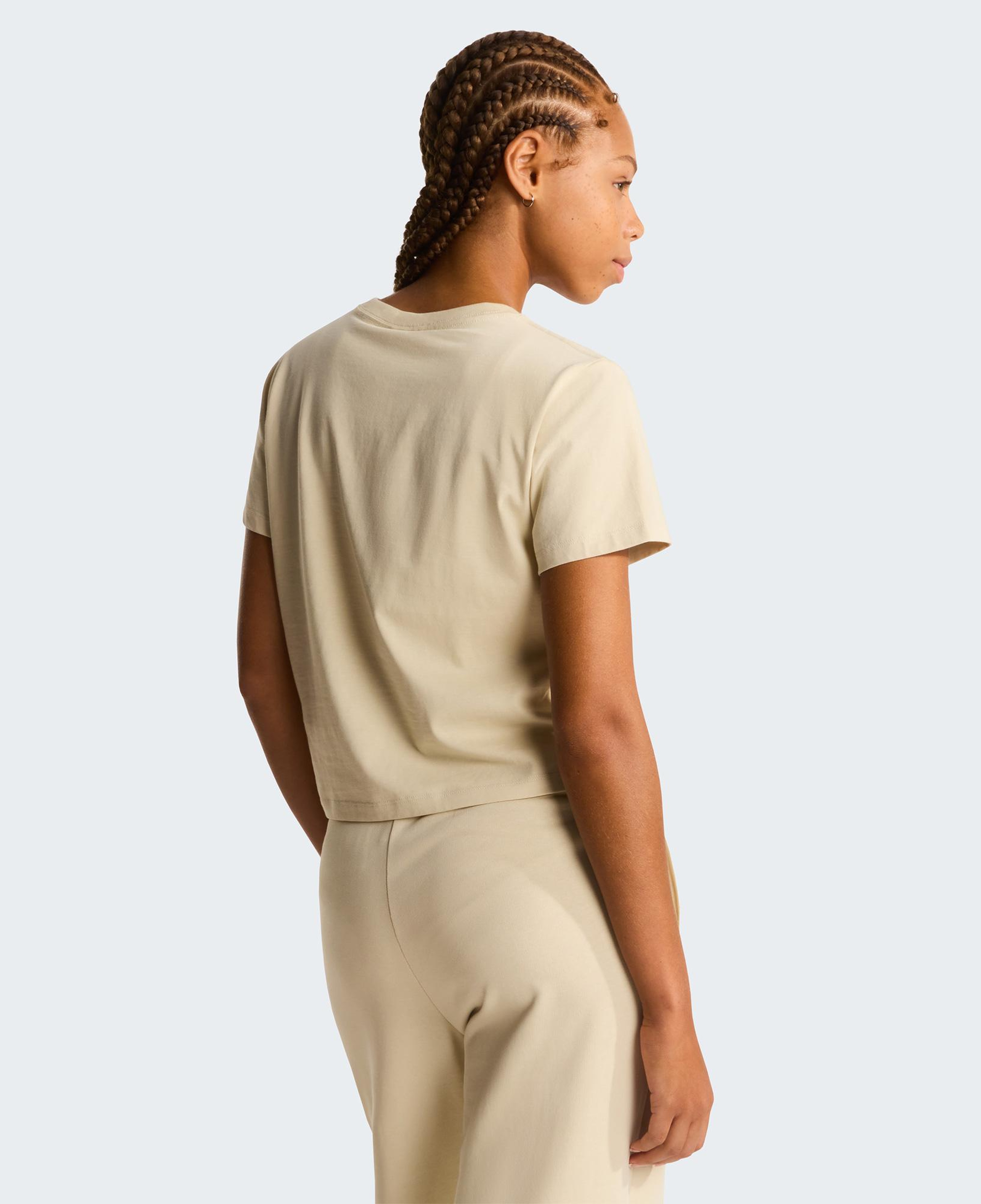 The North Face Essential Light Wide Leg Kadın Krem T-Shirt