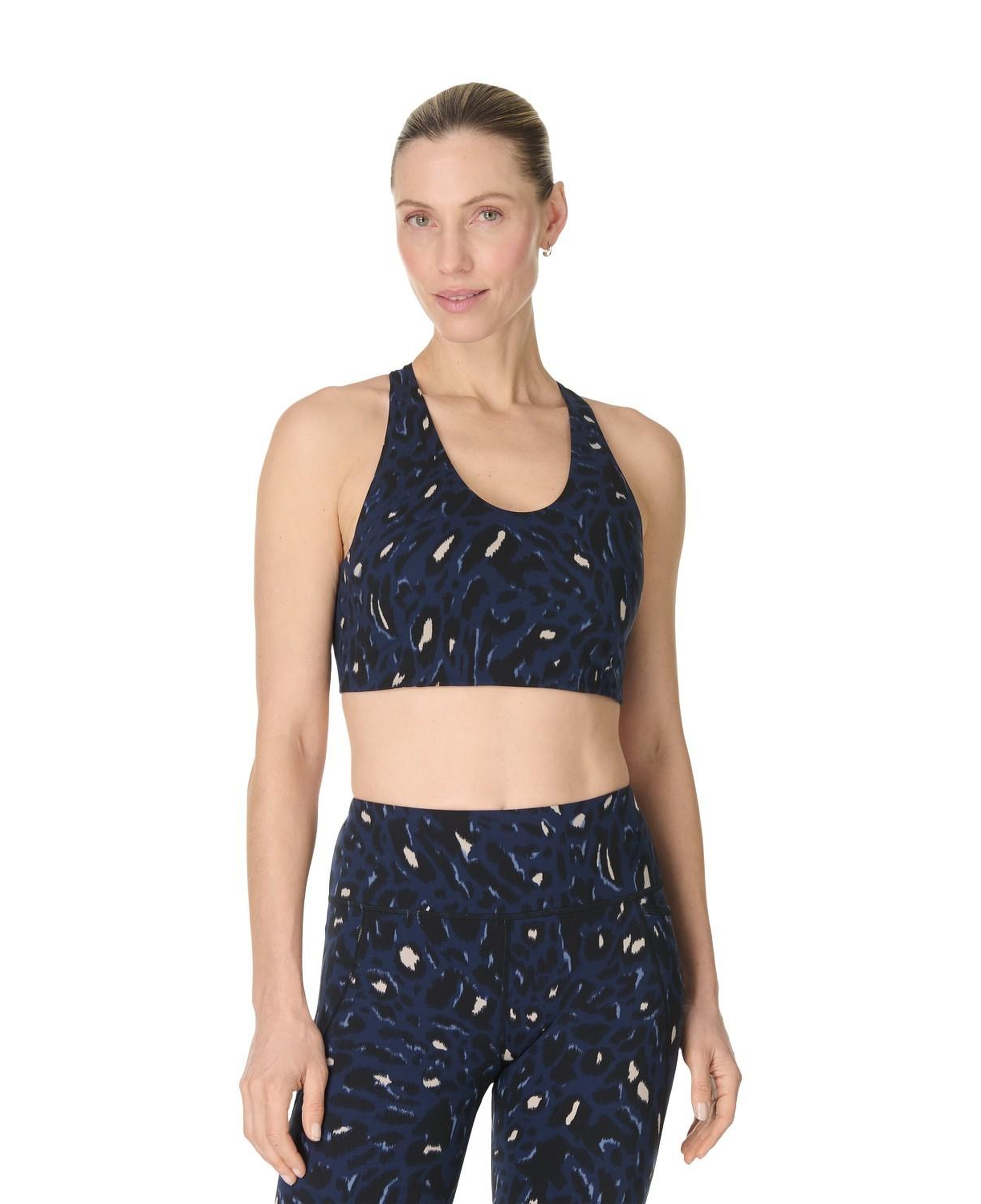 Sweaty Betty Power Racer Bra Kadın Mavi Fitness Bra