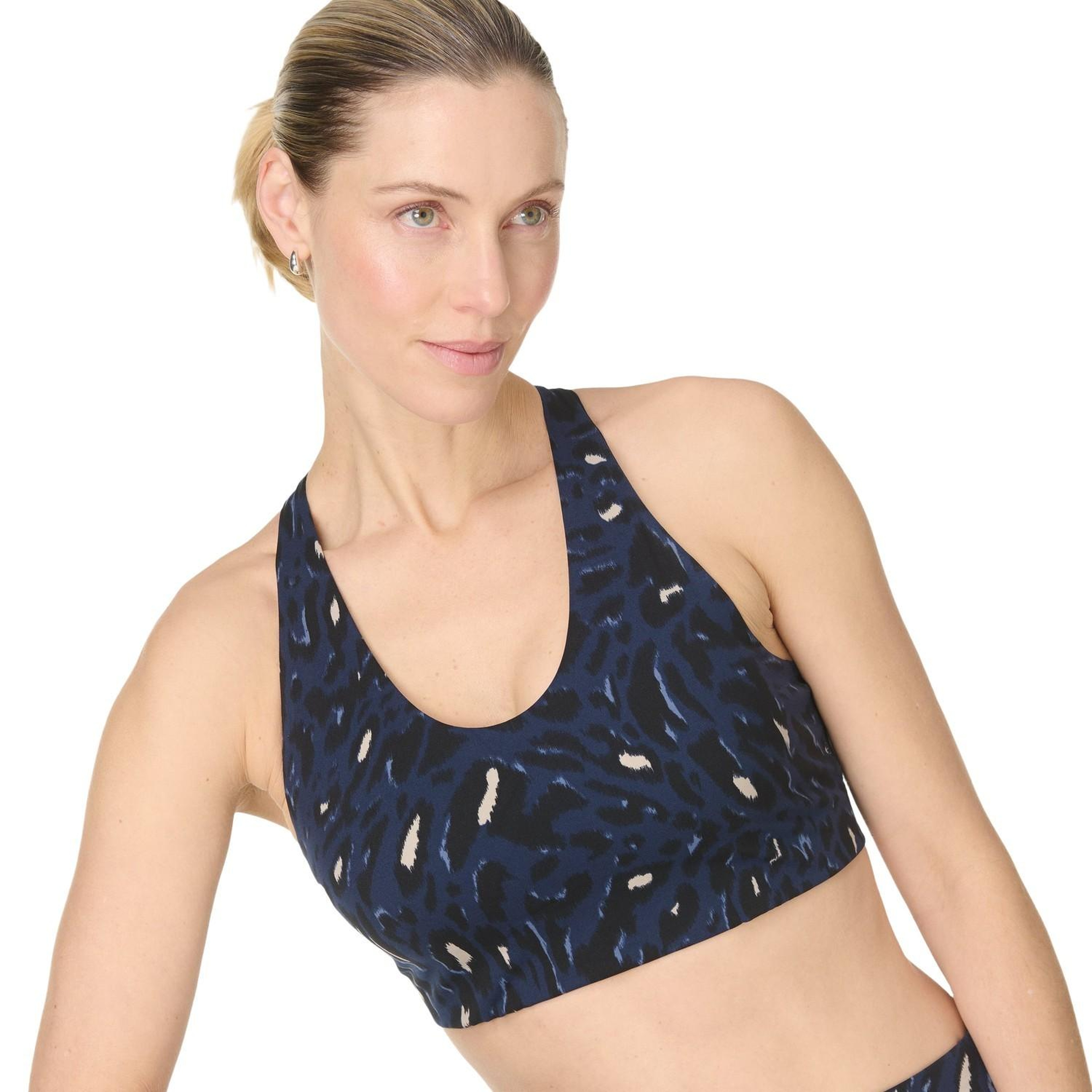 Sweaty Betty Power Racer Bra Kadın Mavi Fitness Bra