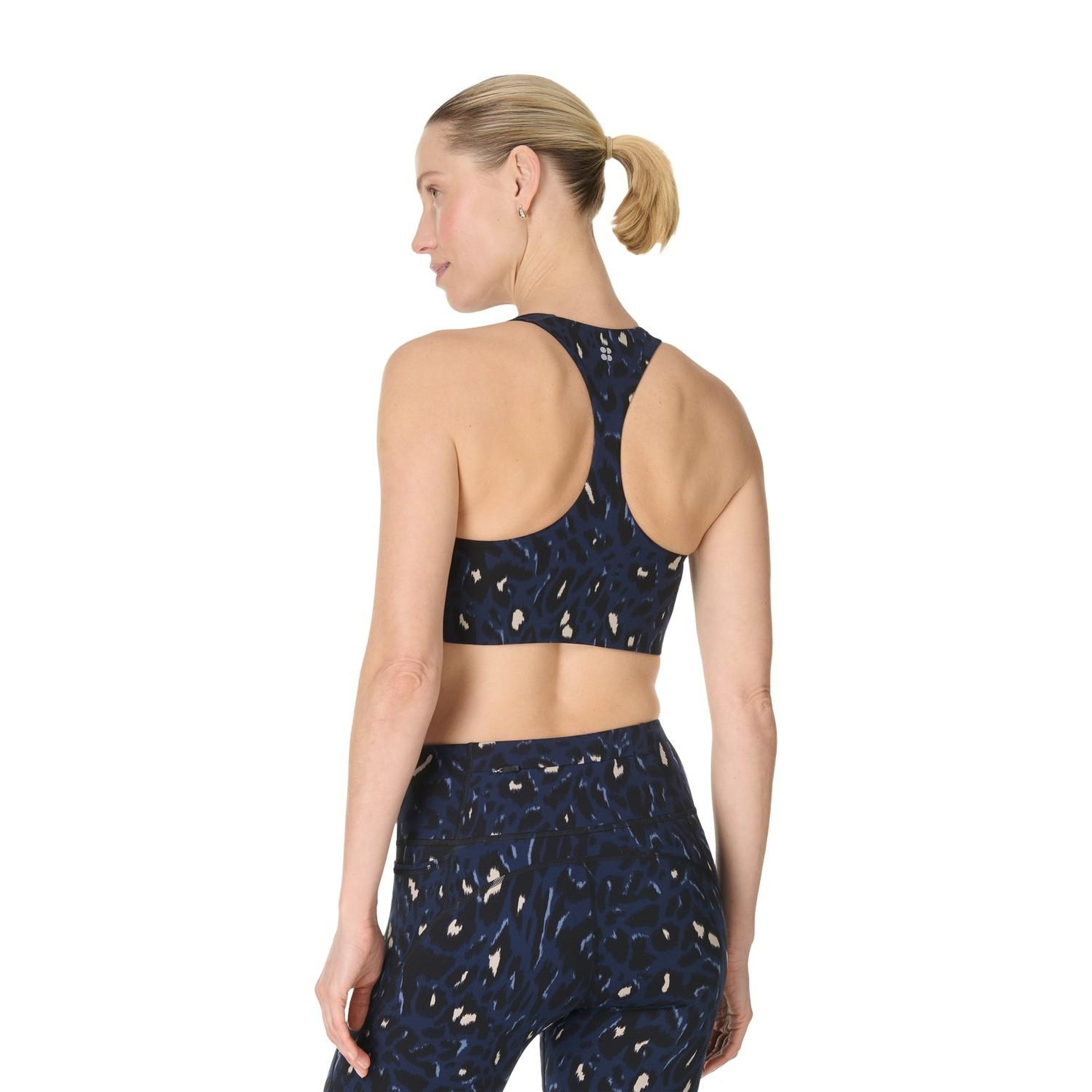 Sweaty Betty Power Racer Bra Kadın Mavi Fitness Bra