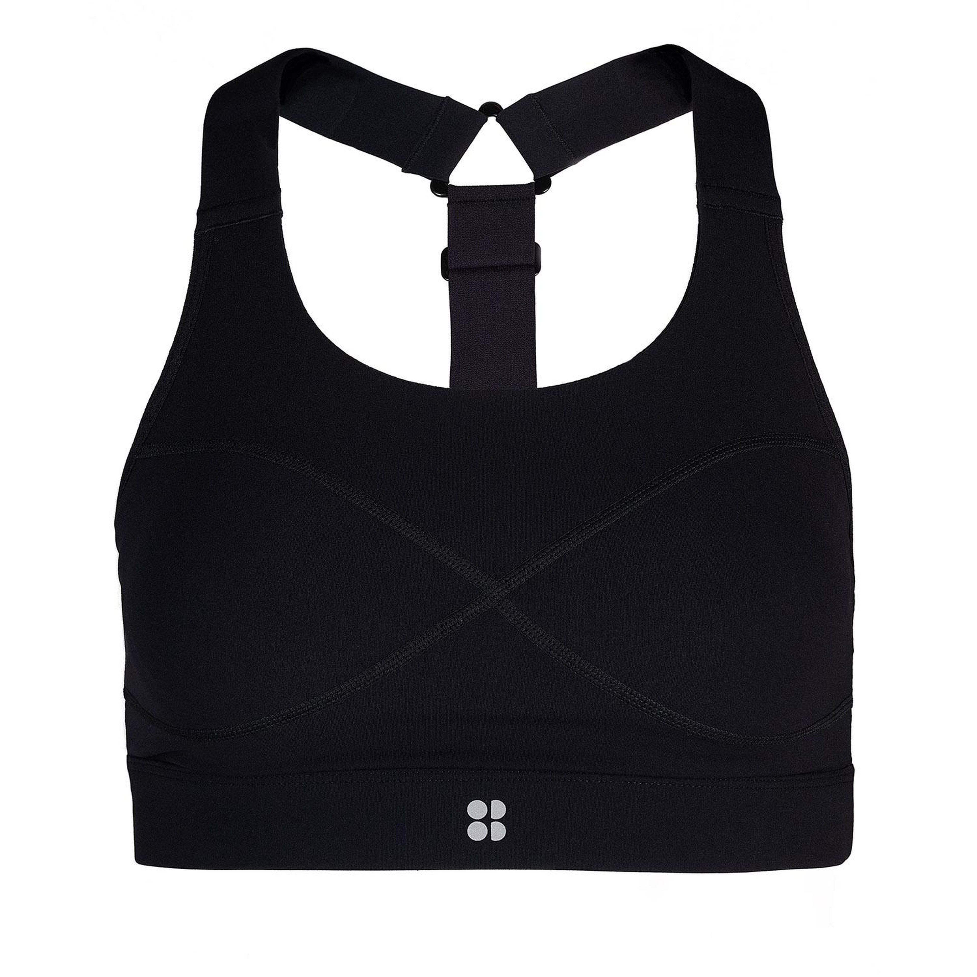 Sweaty Betty Power Medium Impact Sports Bra Kadın Siyah Fitness Bra