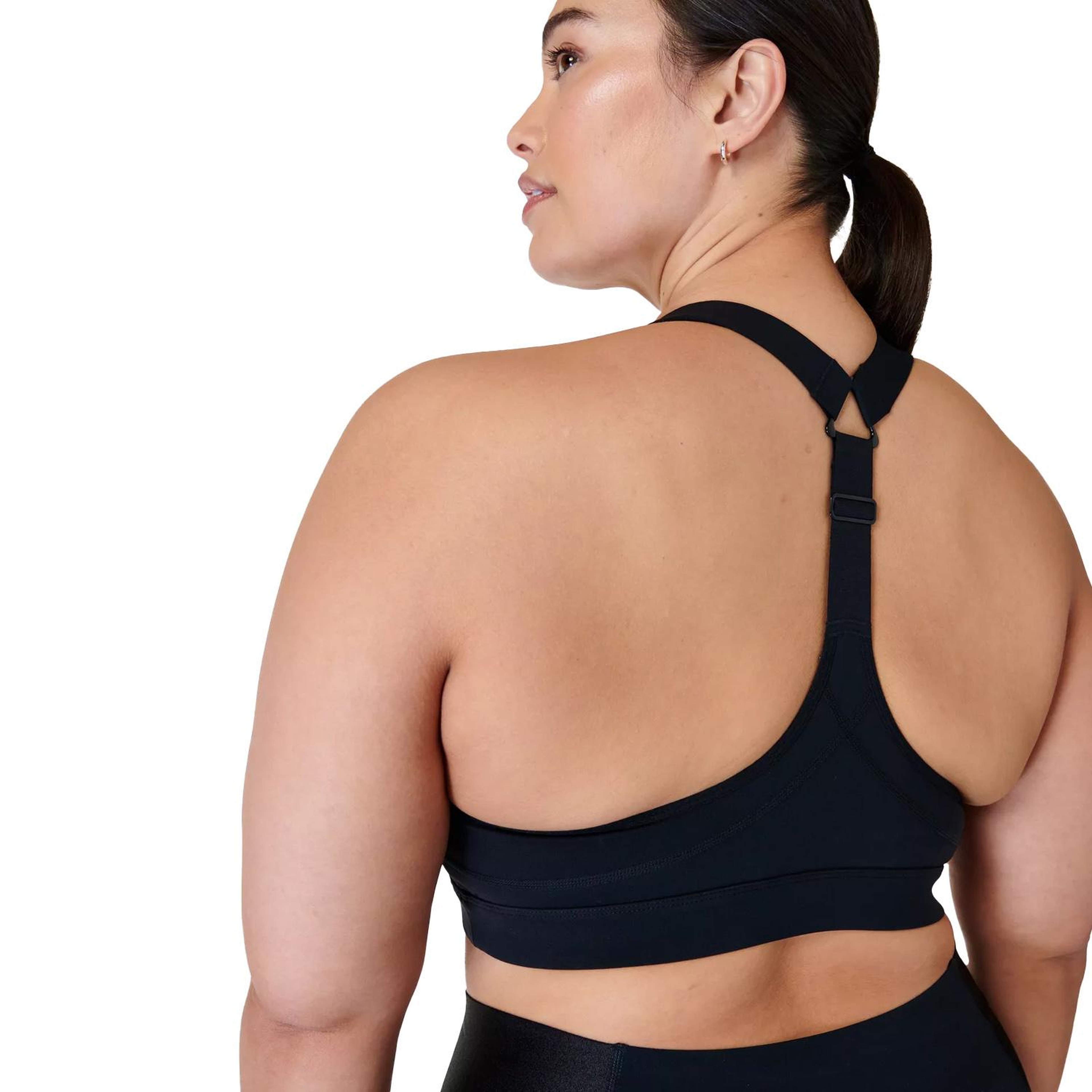 Sweaty Betty Power Medium Impact Sports Bra Kadın Siyah Fitness Bra