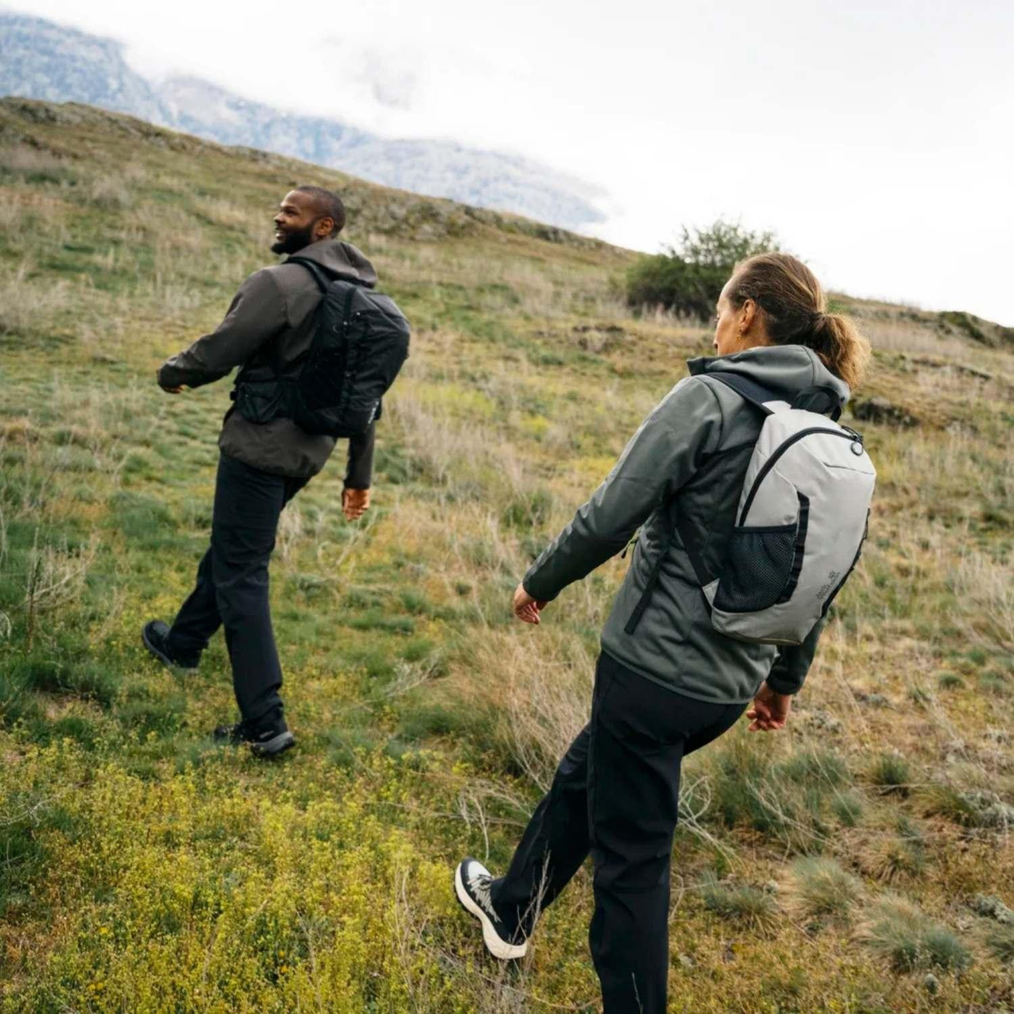 Jack Wolfskin Trek Terrain Kadın Siyah Outdoor Pantolonu