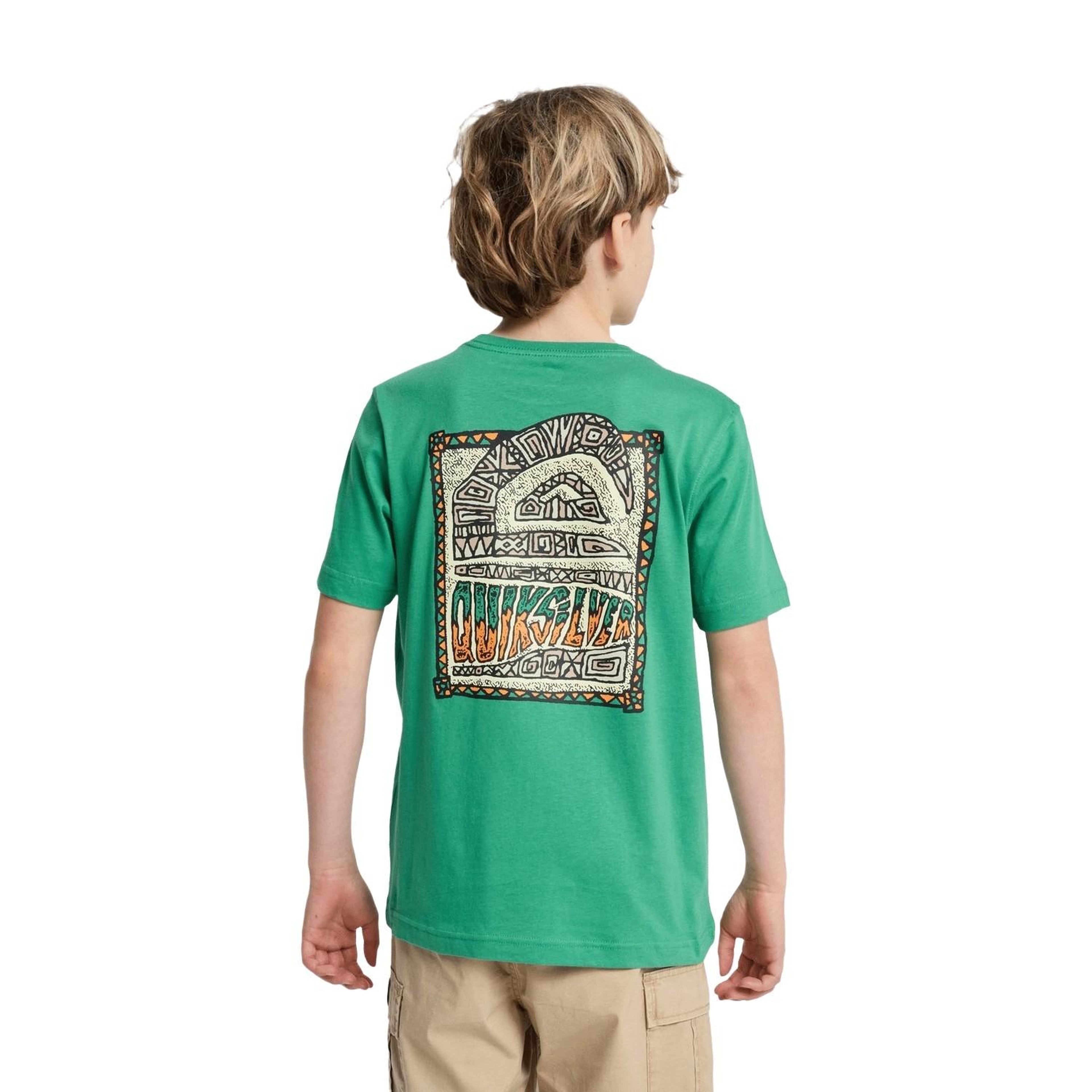 Quiksilver Heritage Erkek Çocuk Yeşil Tişört