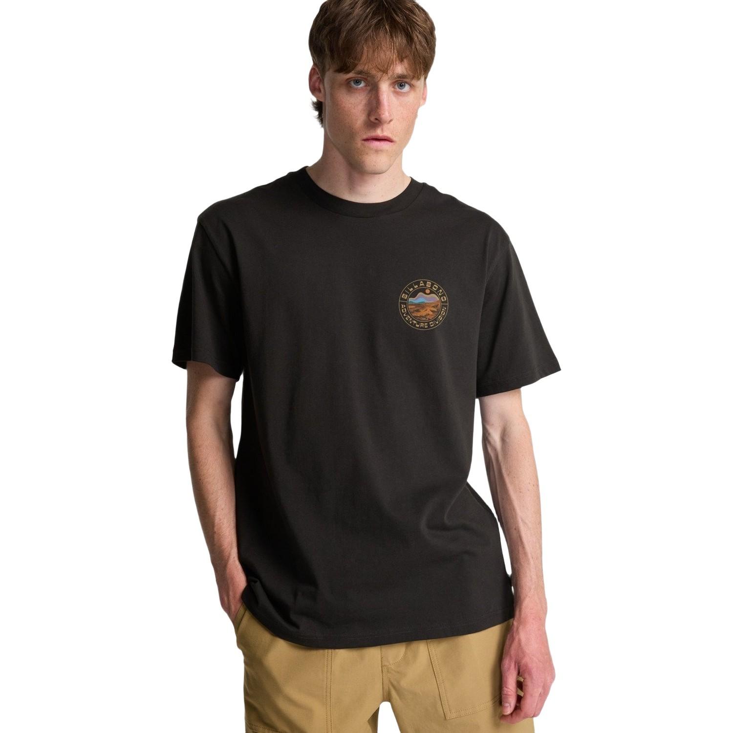 Billabong Rockies Erkek Siyah Tişört